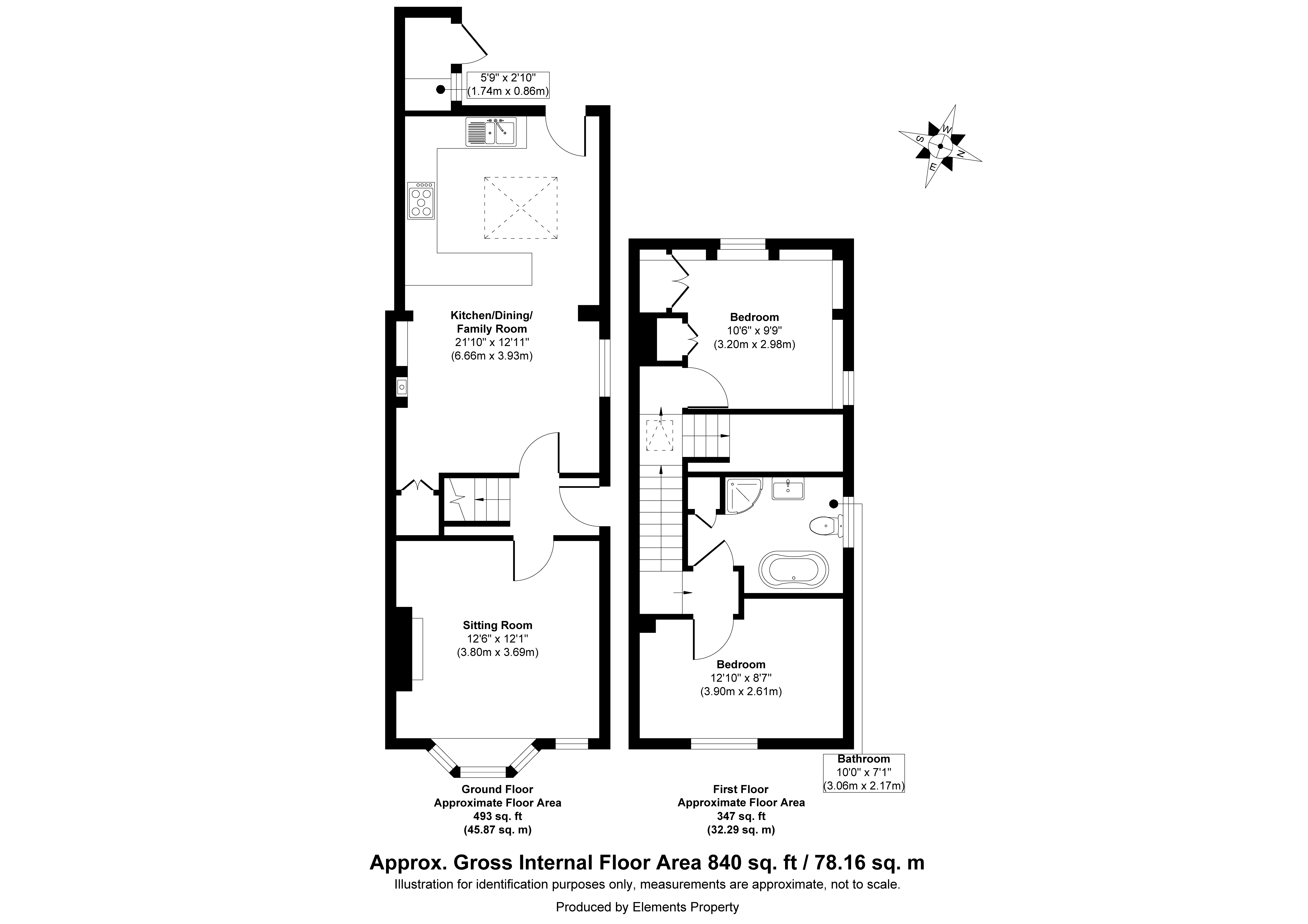 Thyme Cottage, 22, Leamington Road, Broadway floorplan