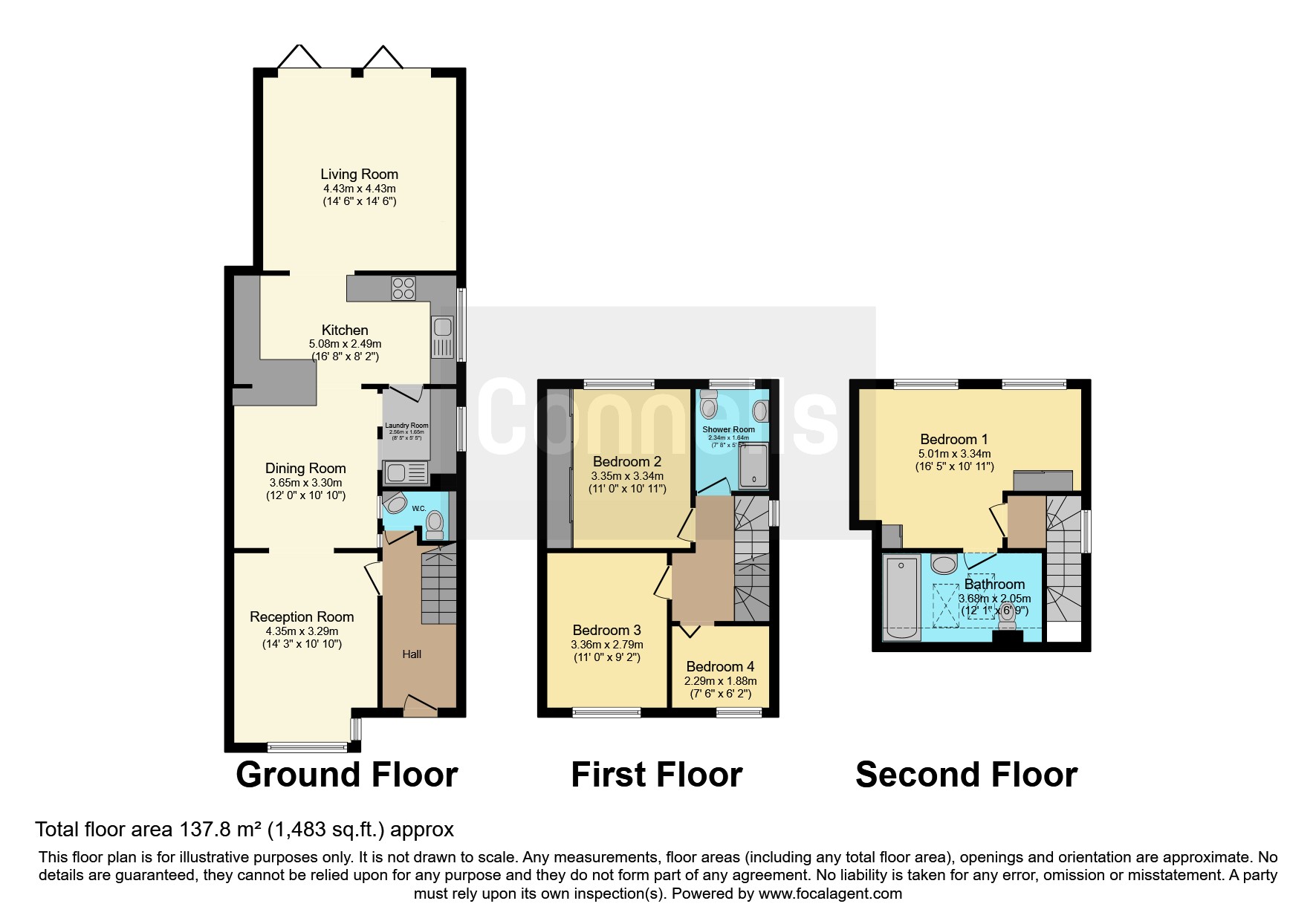 59, The Crescent, Andover floorplan