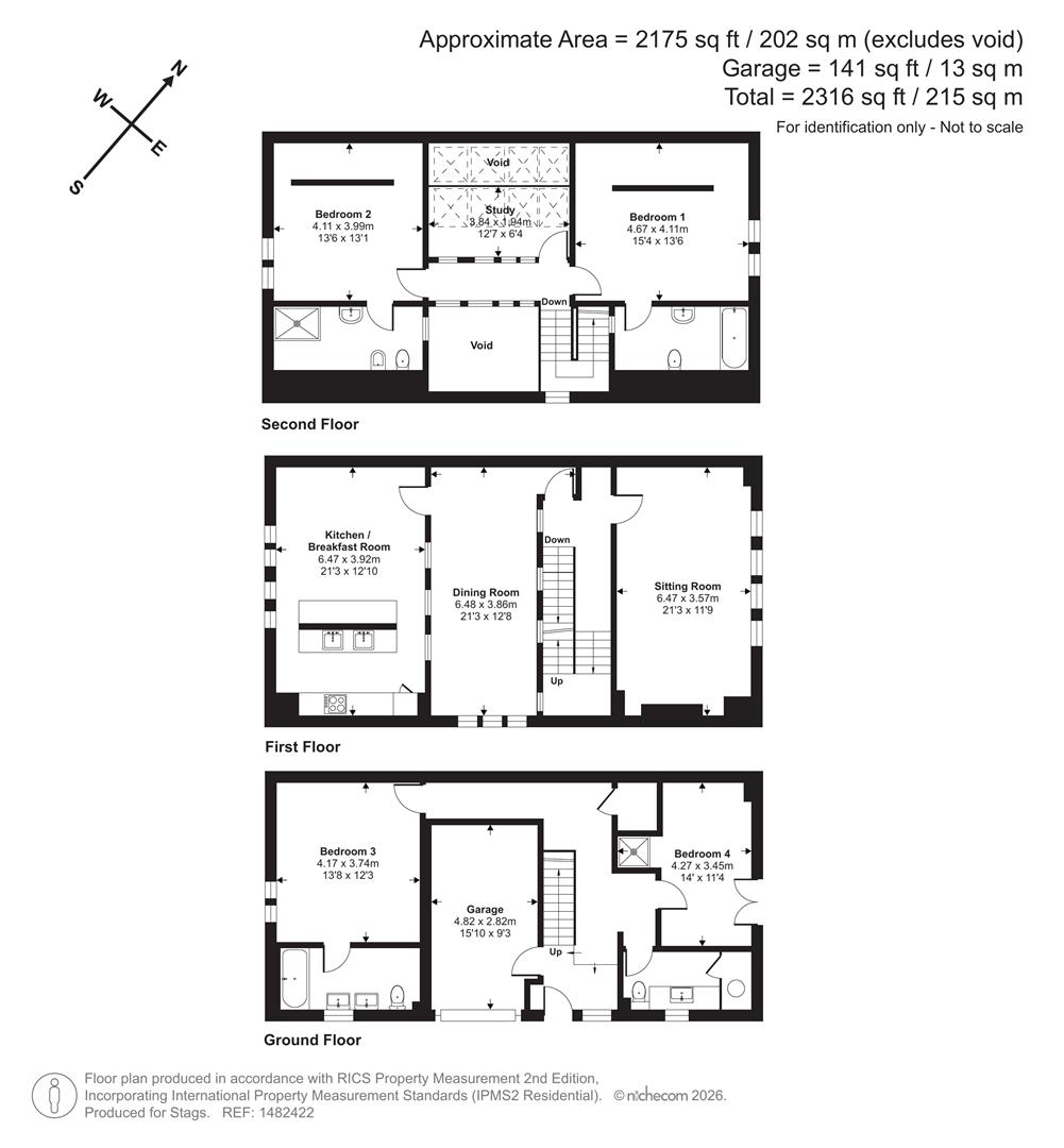 Summer House, 17 South Street, Totnes floorplan