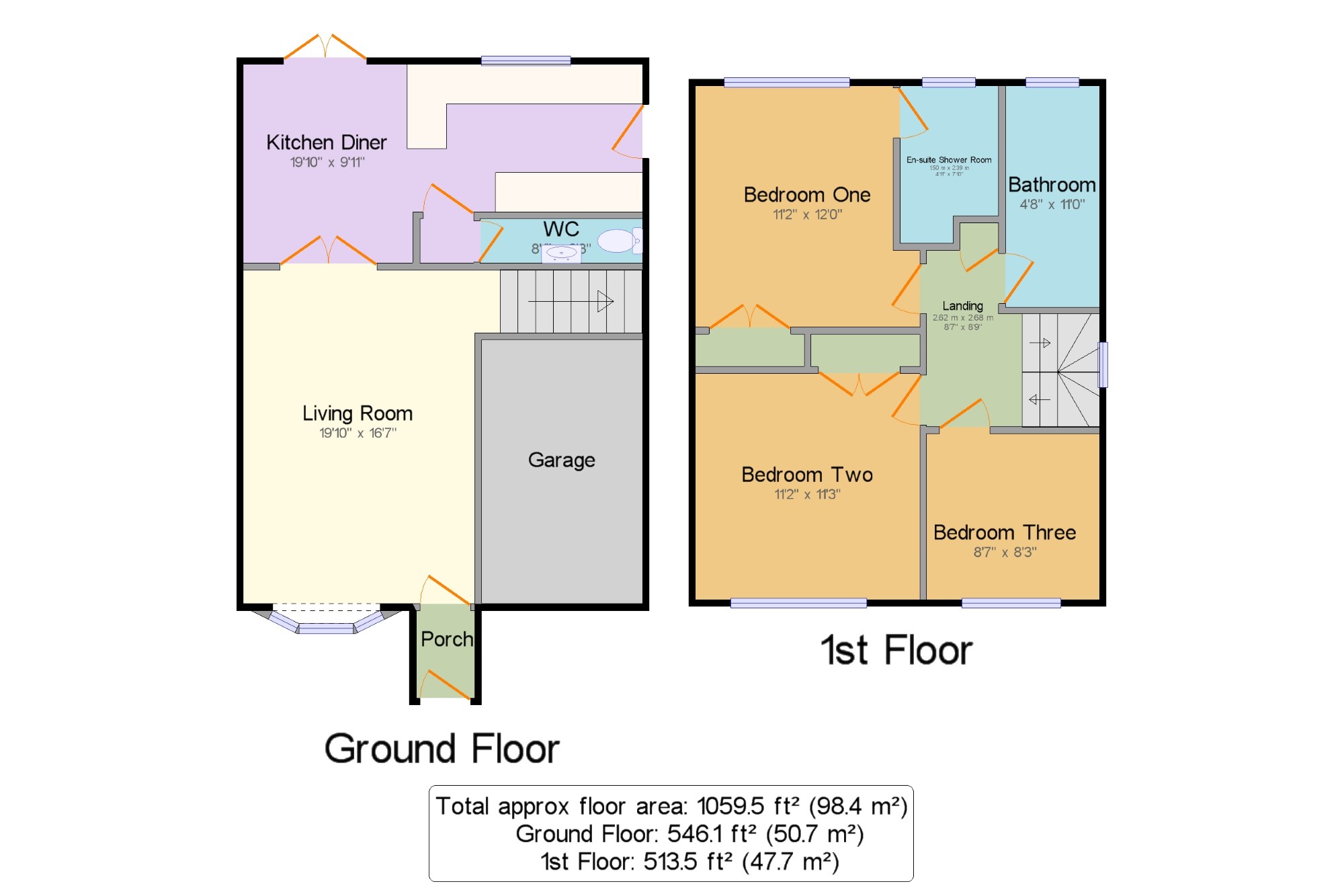 3 Bedrooms Detached house for sale in Abbey Gardens, Canterbury, Kent, U.K CT2