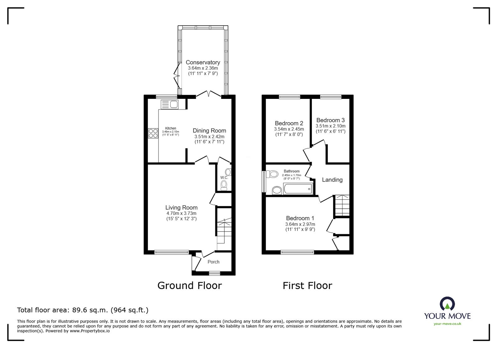 9, St. Davids Close, Ironville floorplan