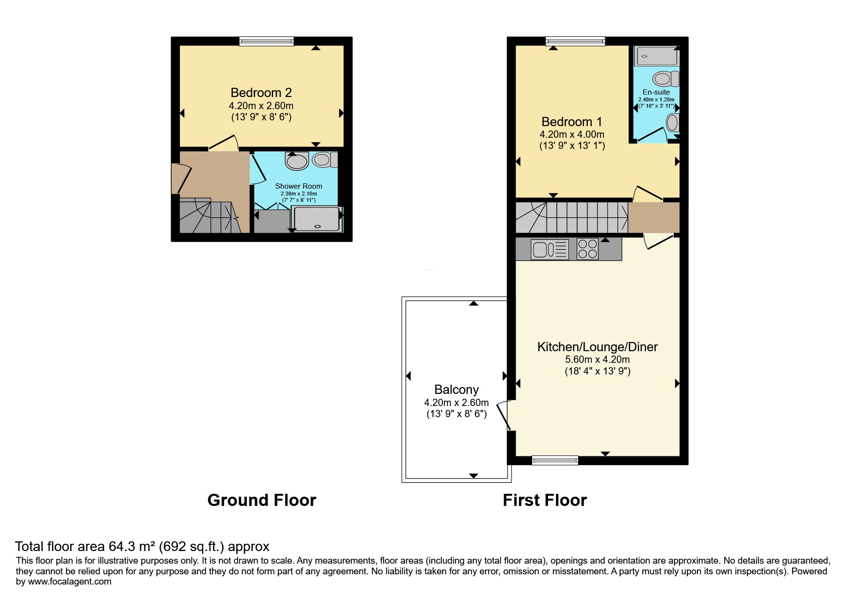 Cotton Mill Walk, Sheffield floorplan