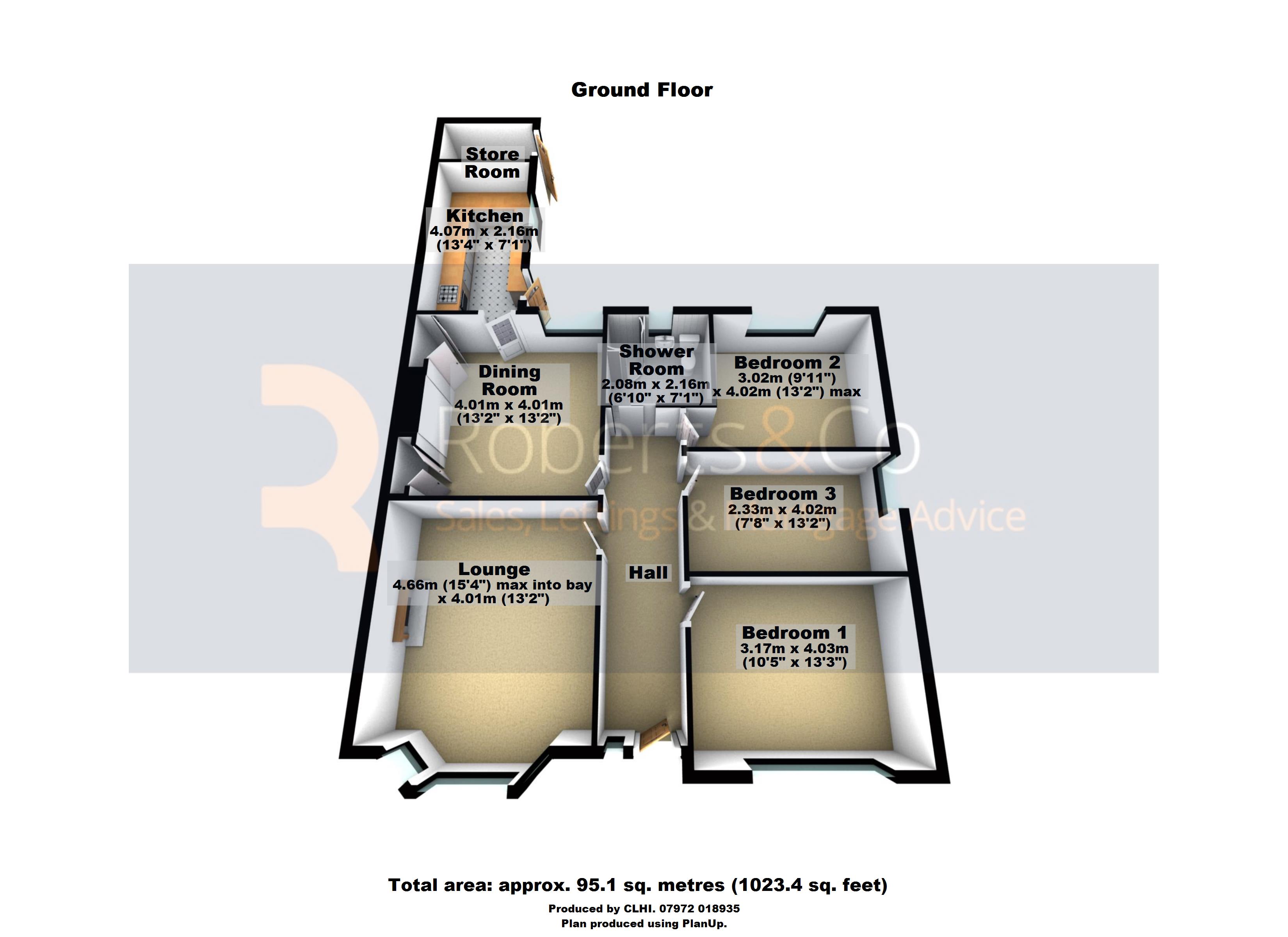 3 bed semidetached bungalow for sale in Kew Gardens, Penwortham