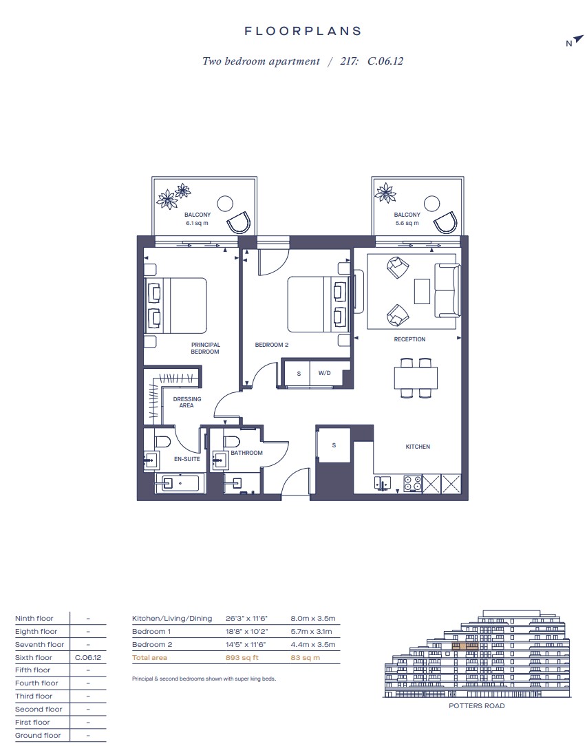 Chelsea Riverview, Chelsea, SW6, Chelsea Riverview, Chelsea, SW6, London floorplan