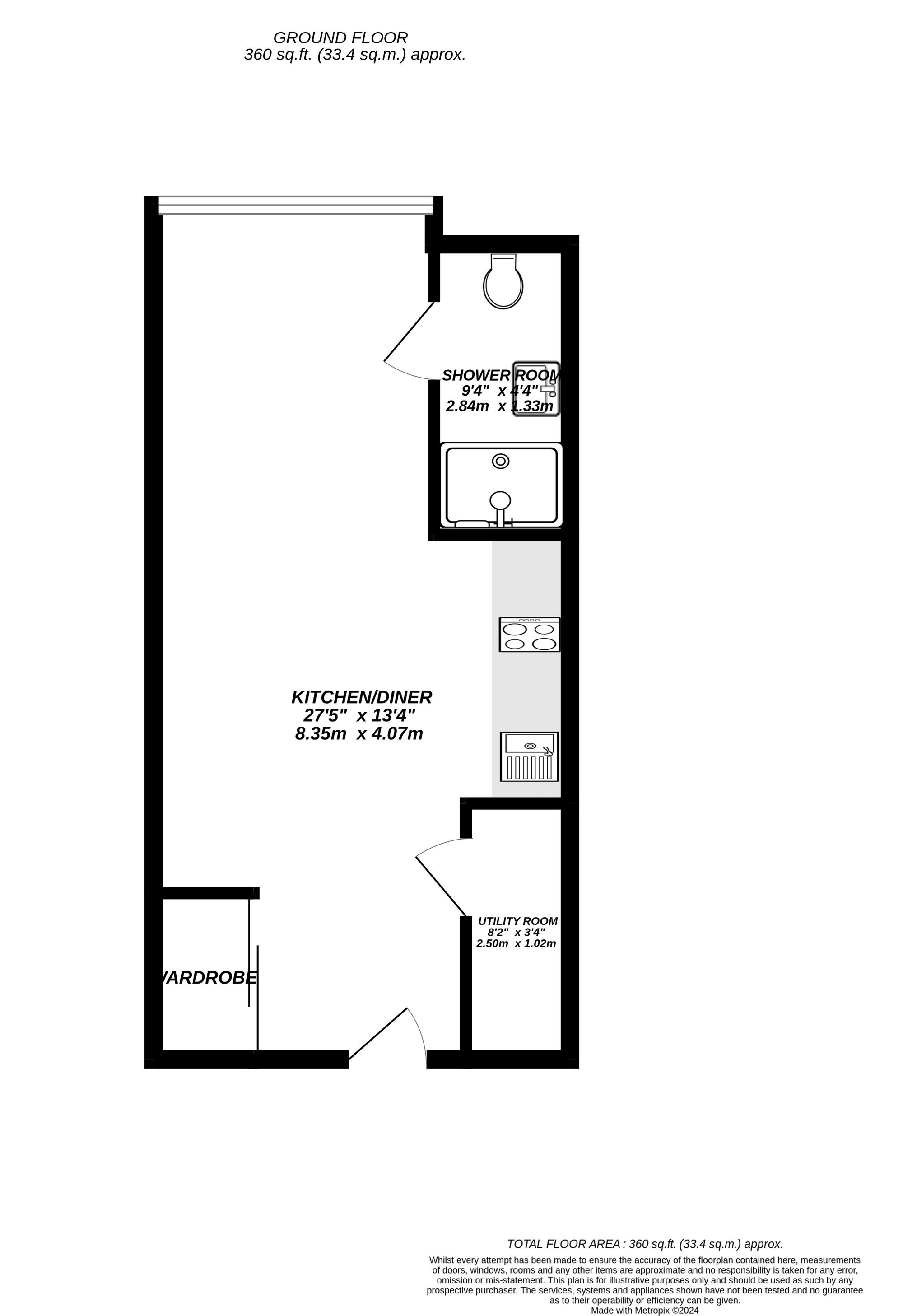 Flat 91, Mercantile House, Uxbridge floorplan