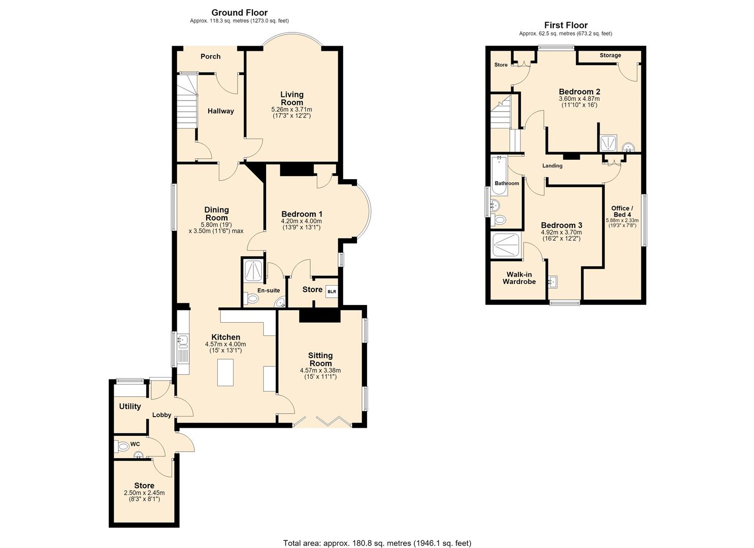 32, Tranby Lane, Hull floorplan