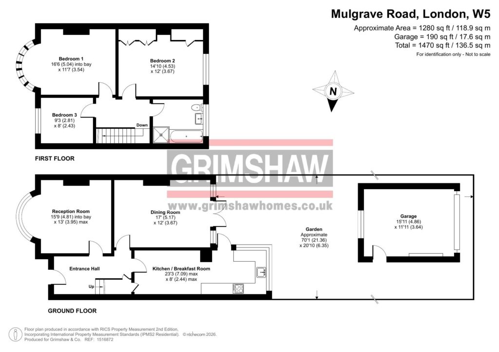 38, Mulgrave Road, Ealing floorplan