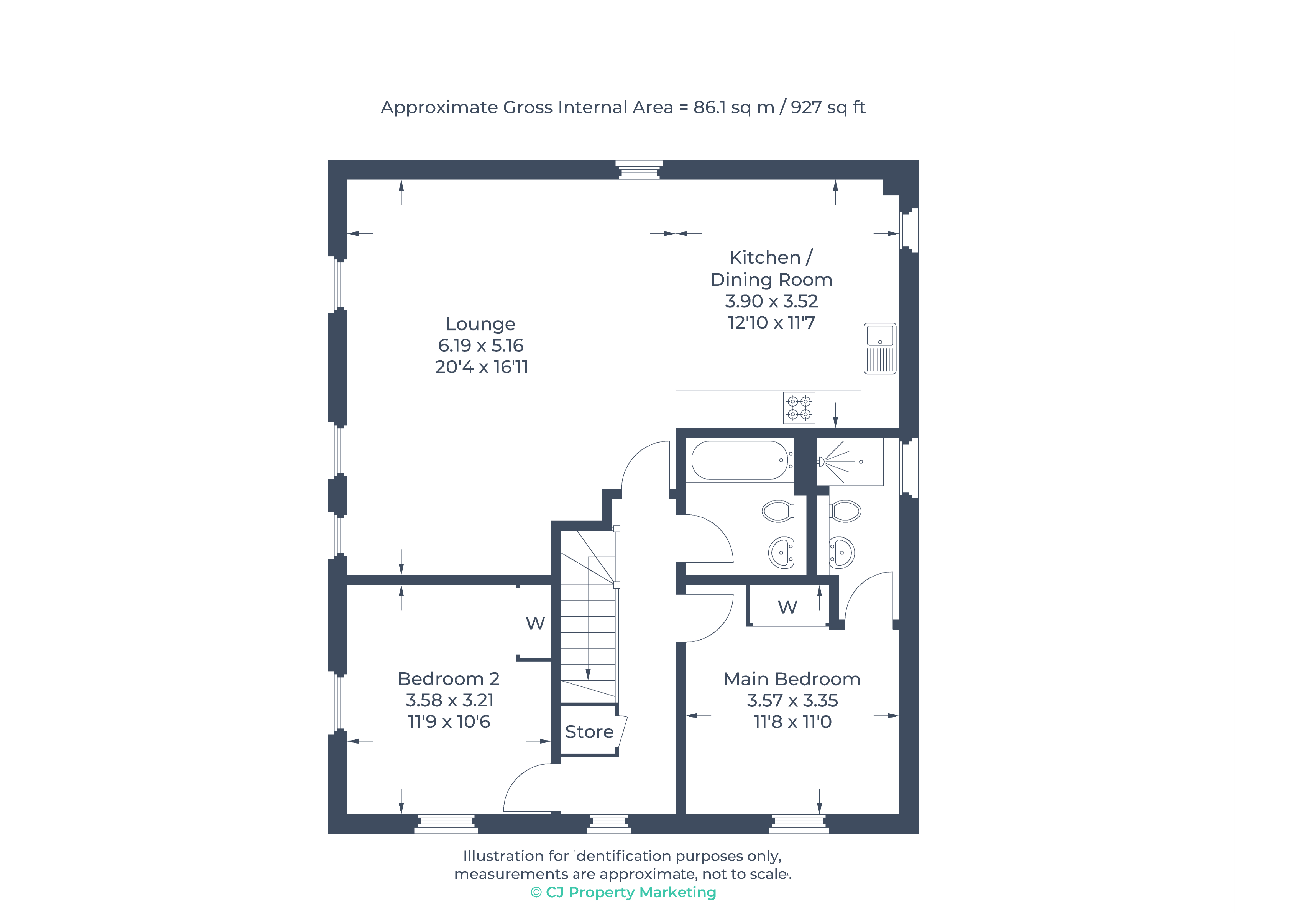 2 Essex House,, Finings Road, High Wycombe floorplan