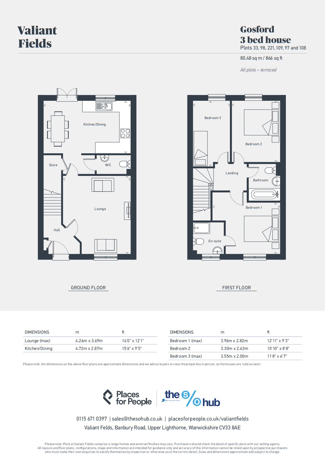 Gaydon Coppice Avenue, StratfordOnAvon, Warwickshire CV33, 3 bedroom