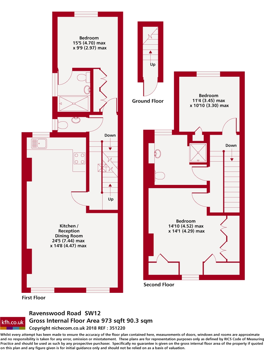 Ravenswood Road, London floorplan