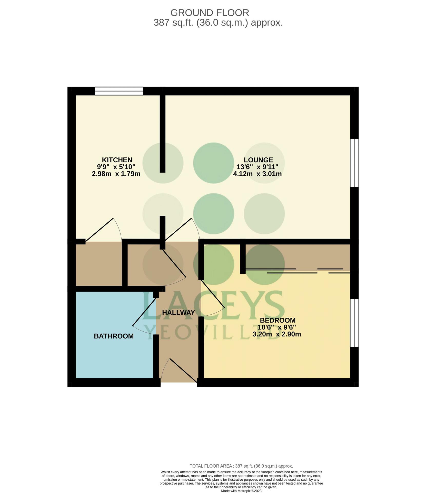 Flat 10, Highland Court Eastland Road, Yeovil floorplan