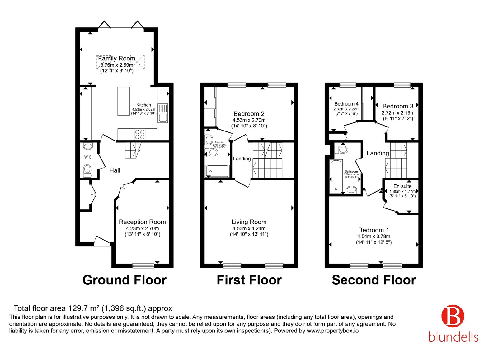 2, Bretton Close, Barnsley floorplan