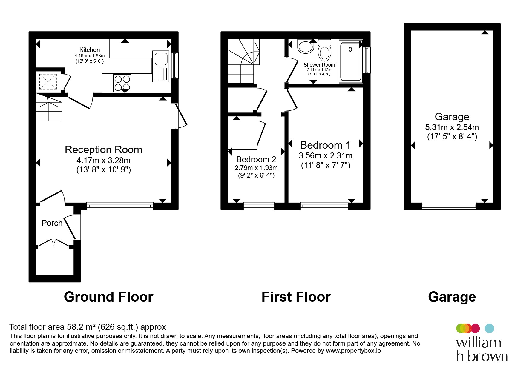 16, Gunn Close, NOTTINGHAM floorplan