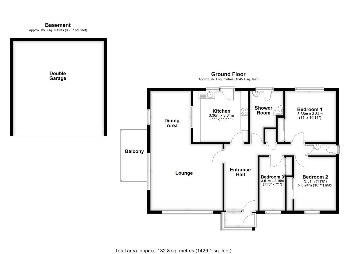 Hillside Road, Portishead, Bristol BS20, 3 bedroom detached house for