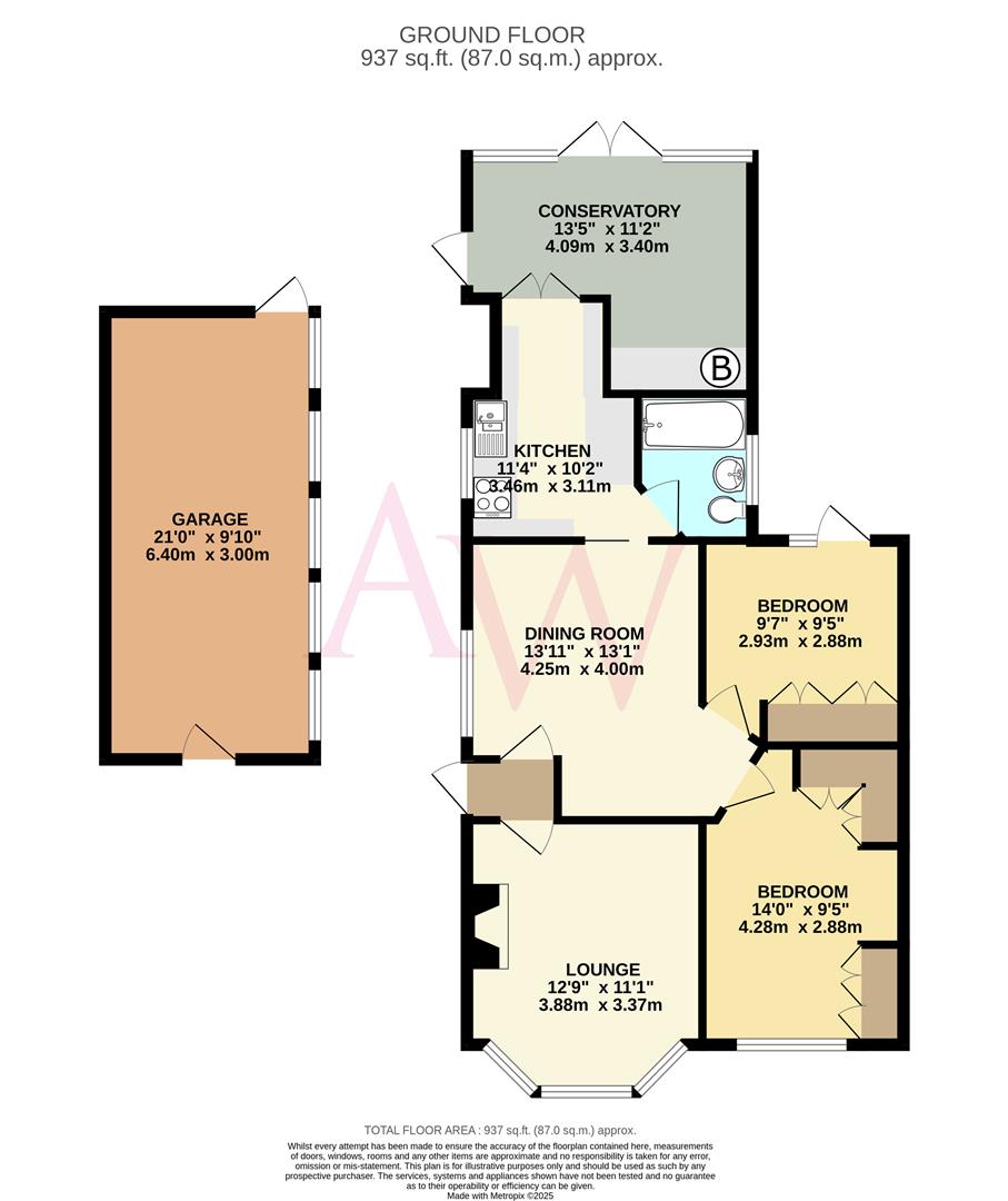 96, Dugdale Hill Lane, Potters Bar floorplan