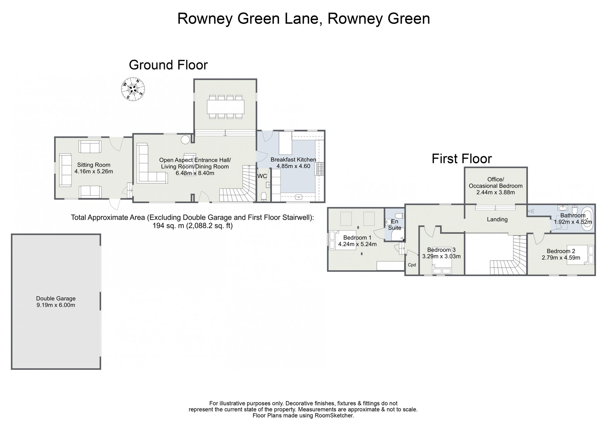 2 Alpine Lodge Barn Rowney Green Lane, Birmingham floorplan