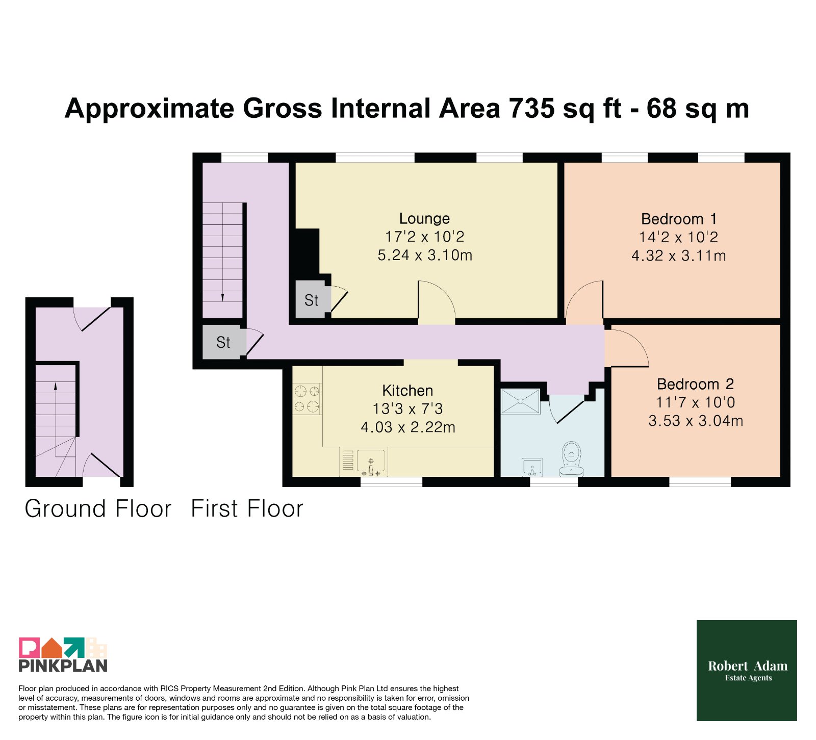 29, Lakeside Road, Cheshunt floorplan