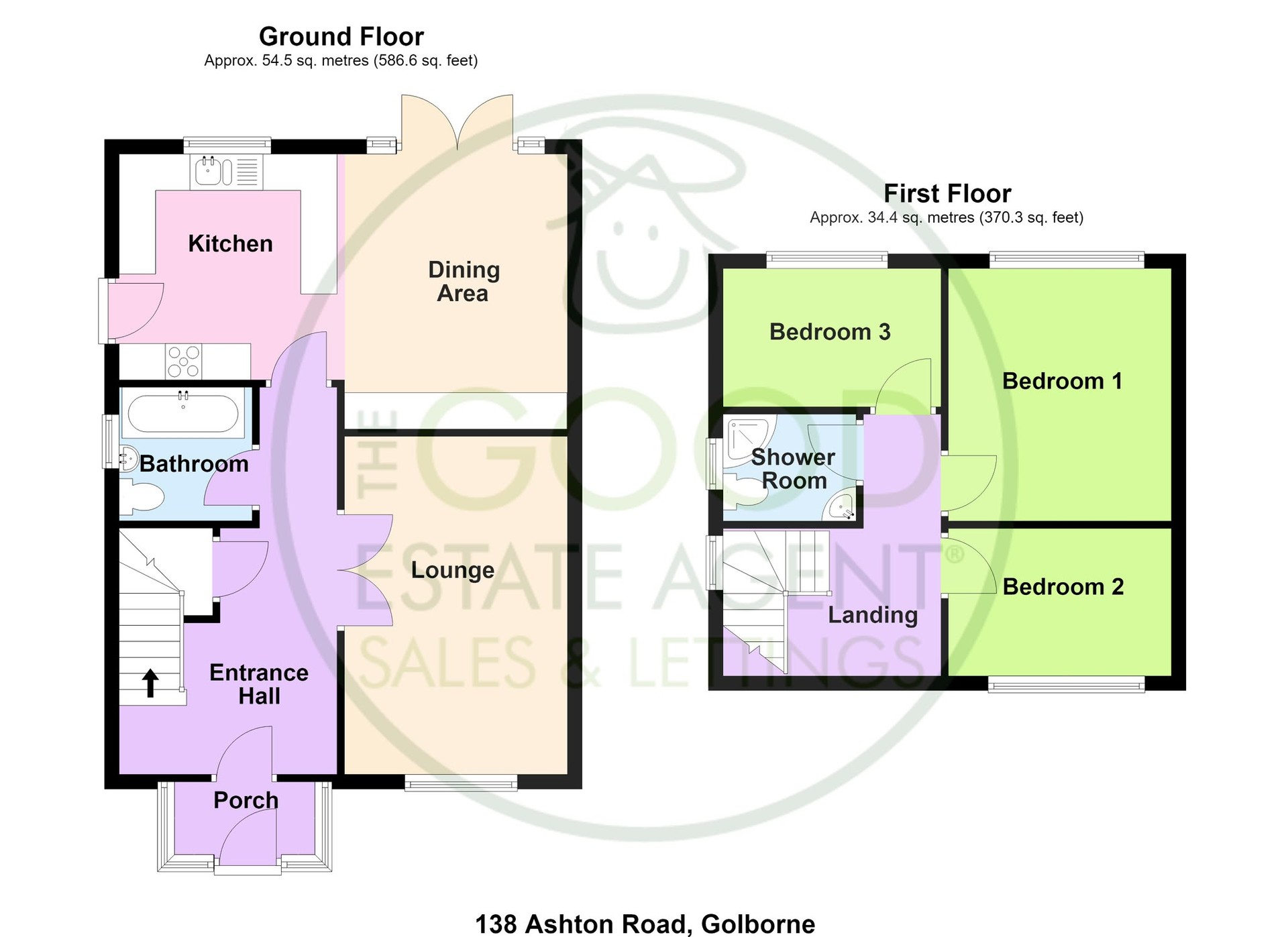138, Ashton Road, Golborne floorplan