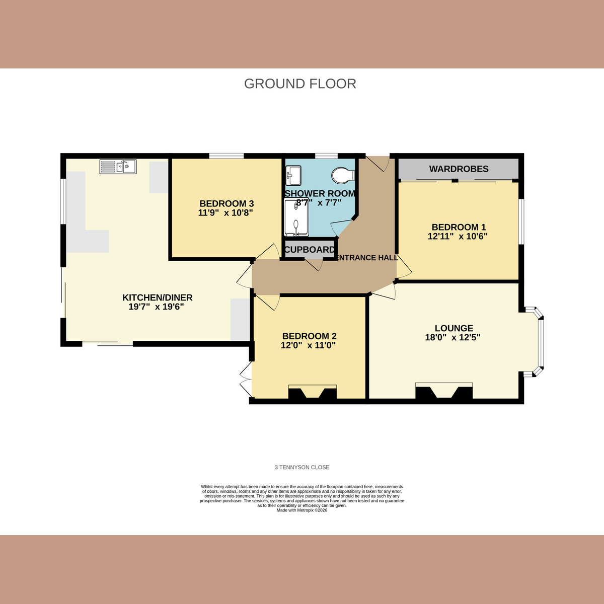 Tennyson Close, Leigh-on-sea floorplan