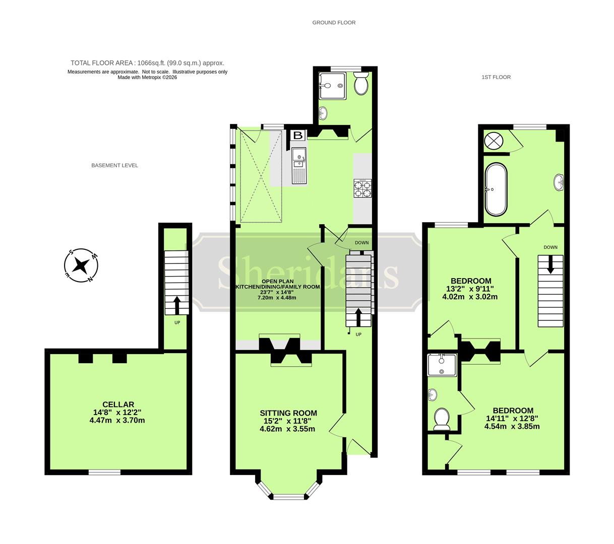34, Out Risbygate, Bury St Edmunds floorplan