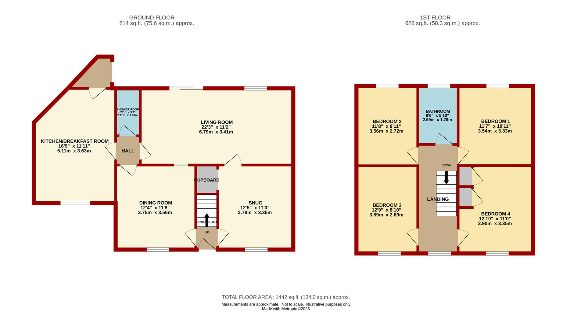 1, Bixhead Walk, Coleford floorplan