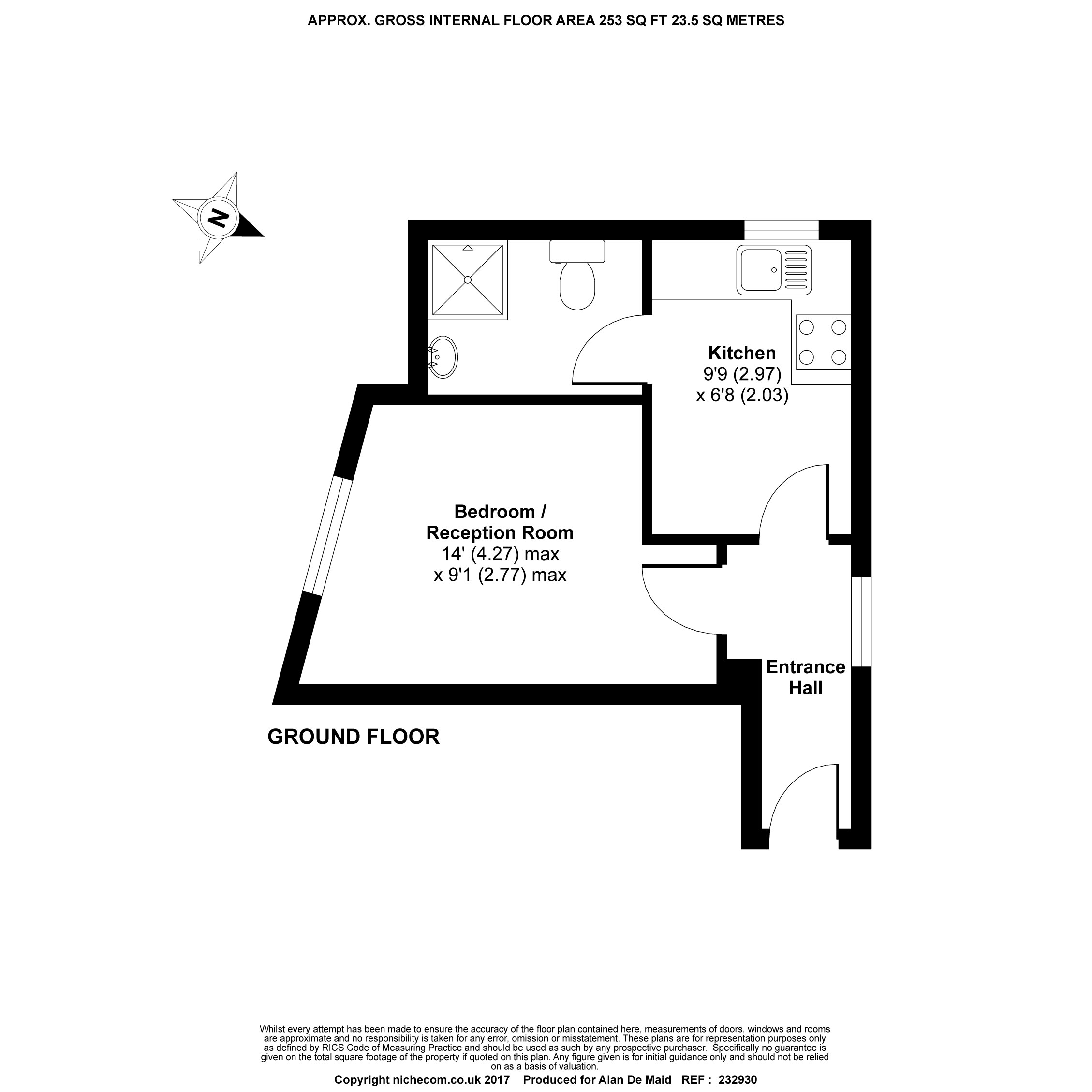 Unknown, Bromley floorplan