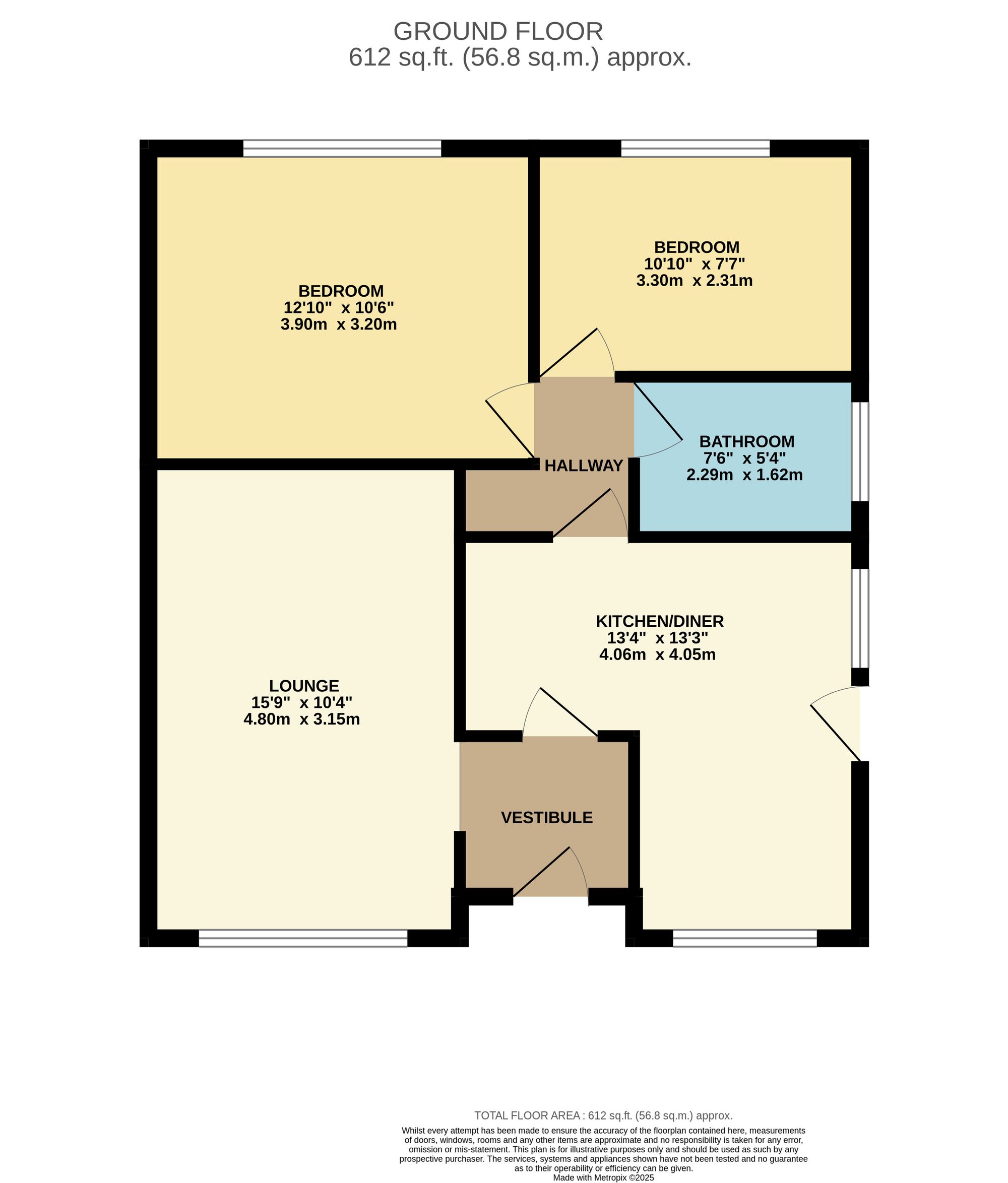105 Lowton Street, Manchester floorplan