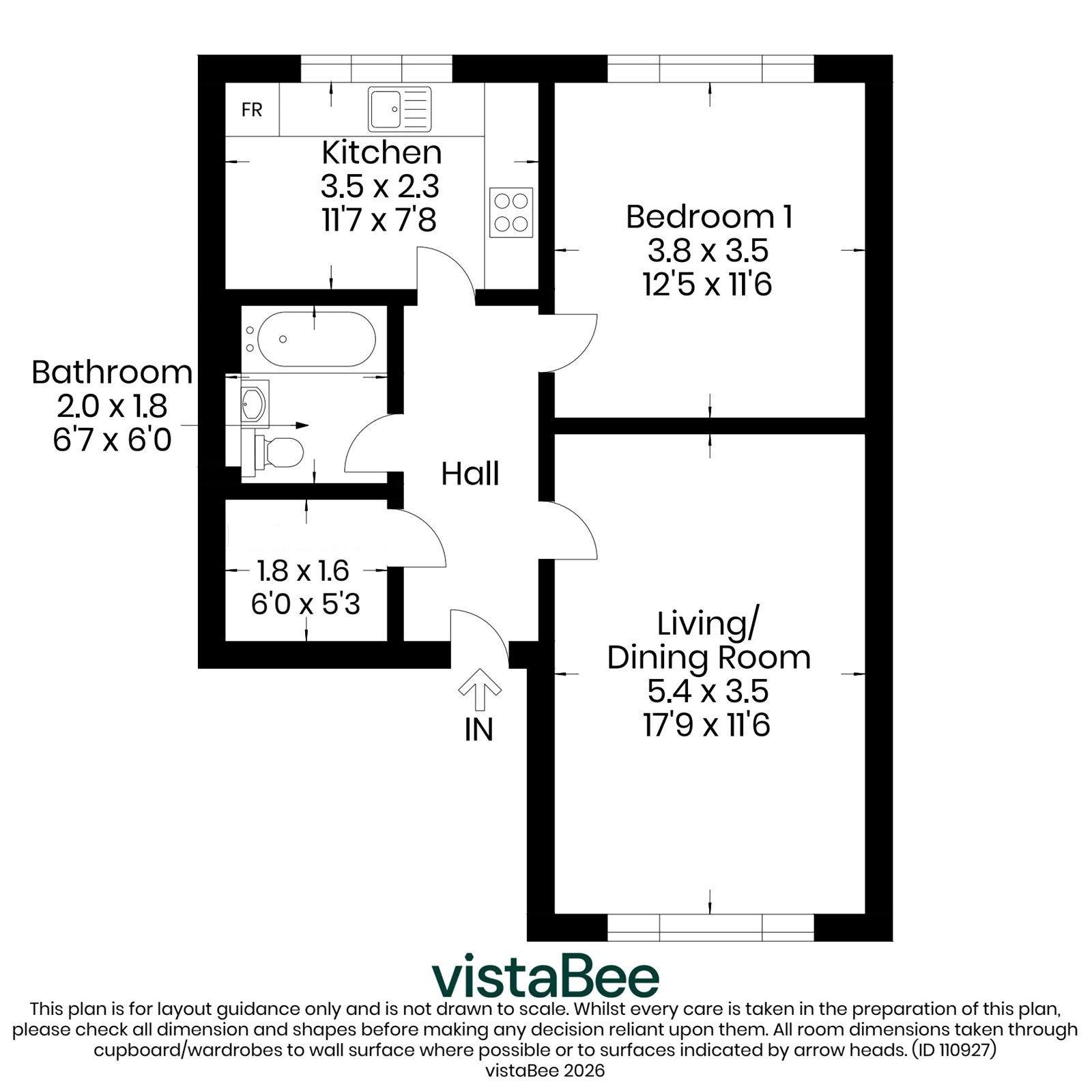 5, Park View, Renfrewshire floorplan