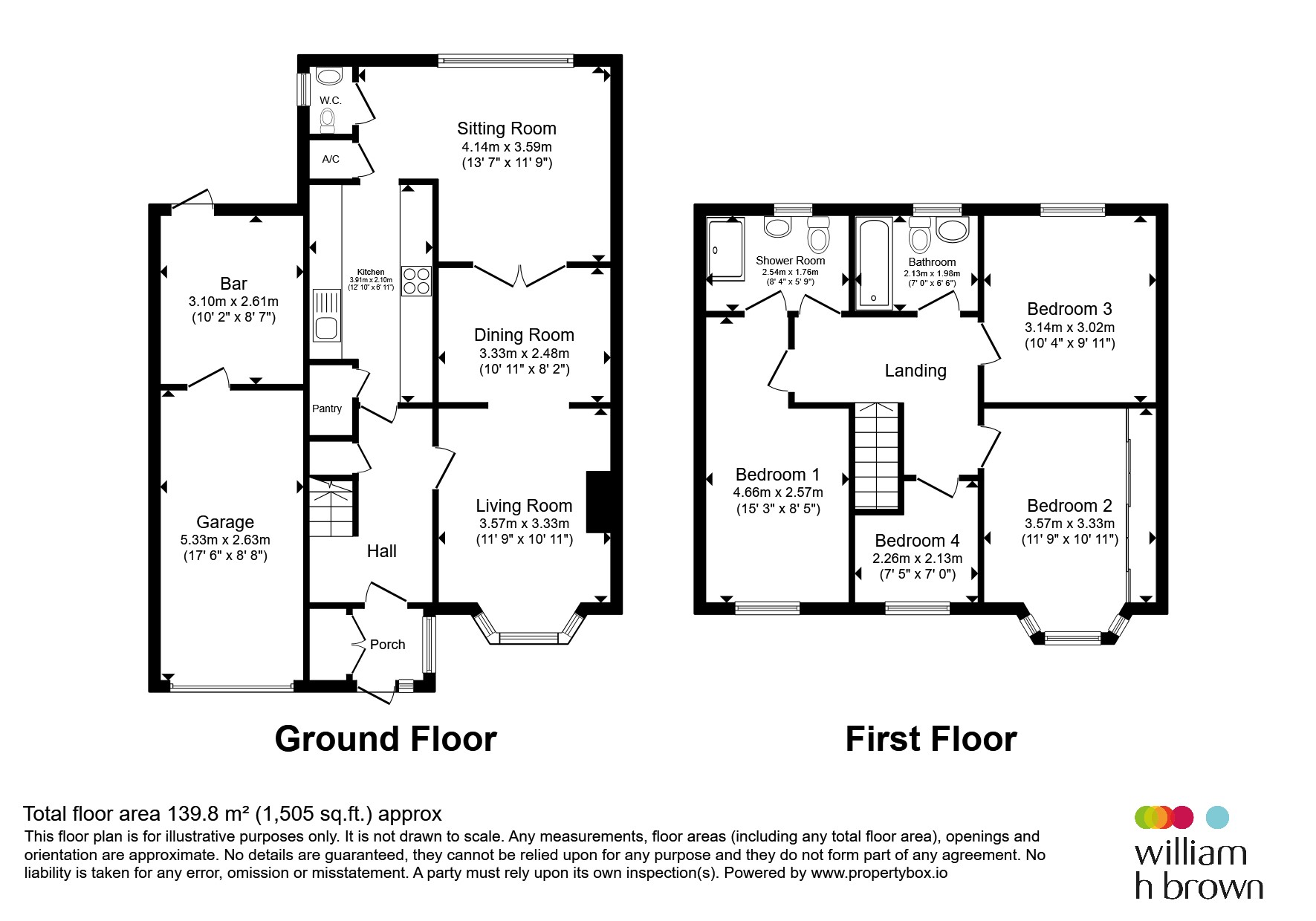 93, Aughton Lane, Sheffield floorplan
