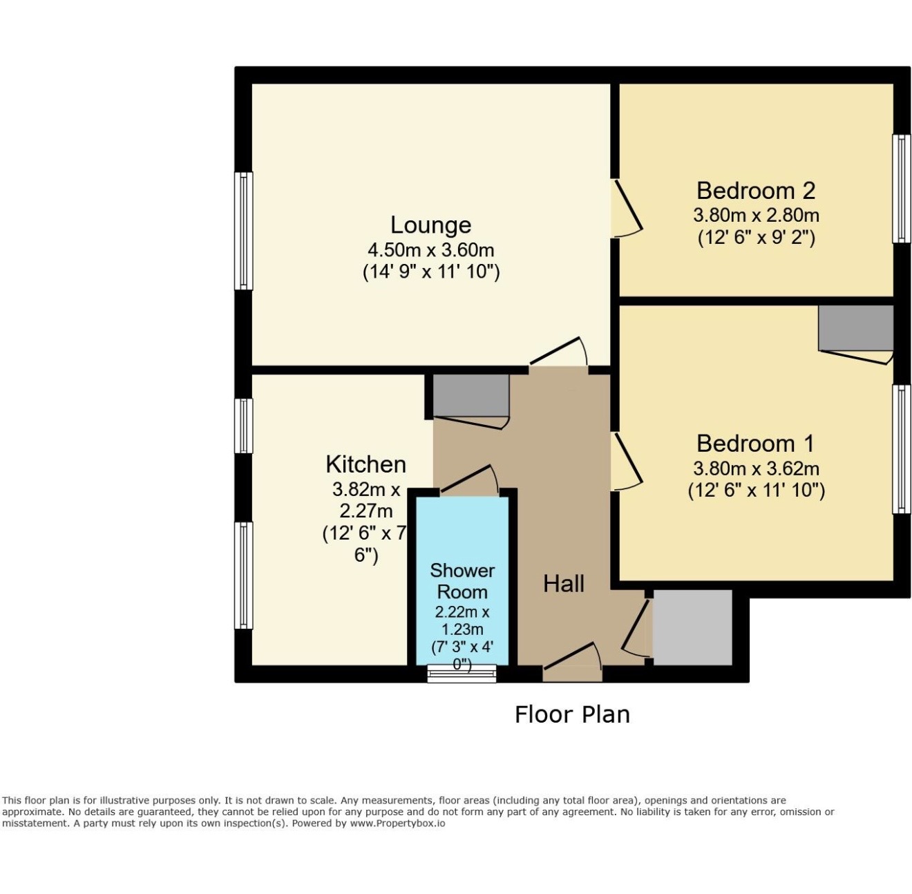 78, Merchiston Avenue, Falkirk floorplan