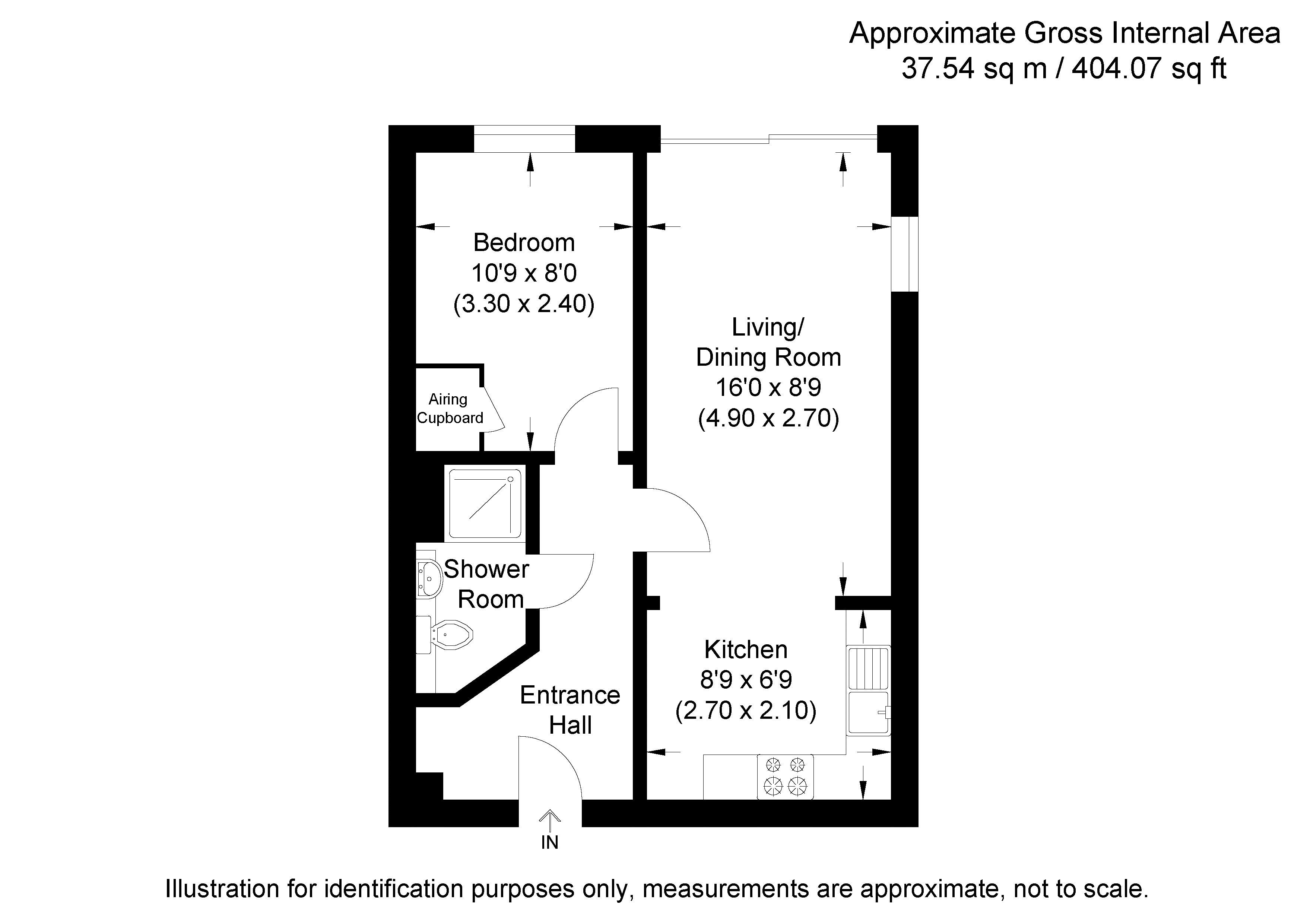 4 Calloway House, Coombe Way, Farnborough floorplan