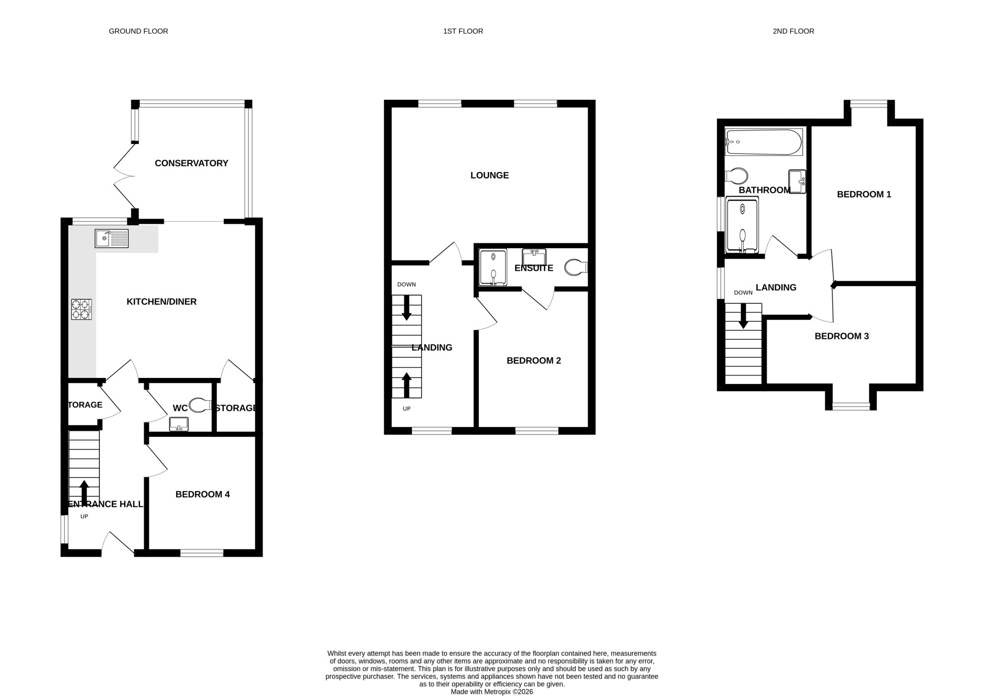 15, Middleton Road, Preston floorplan
