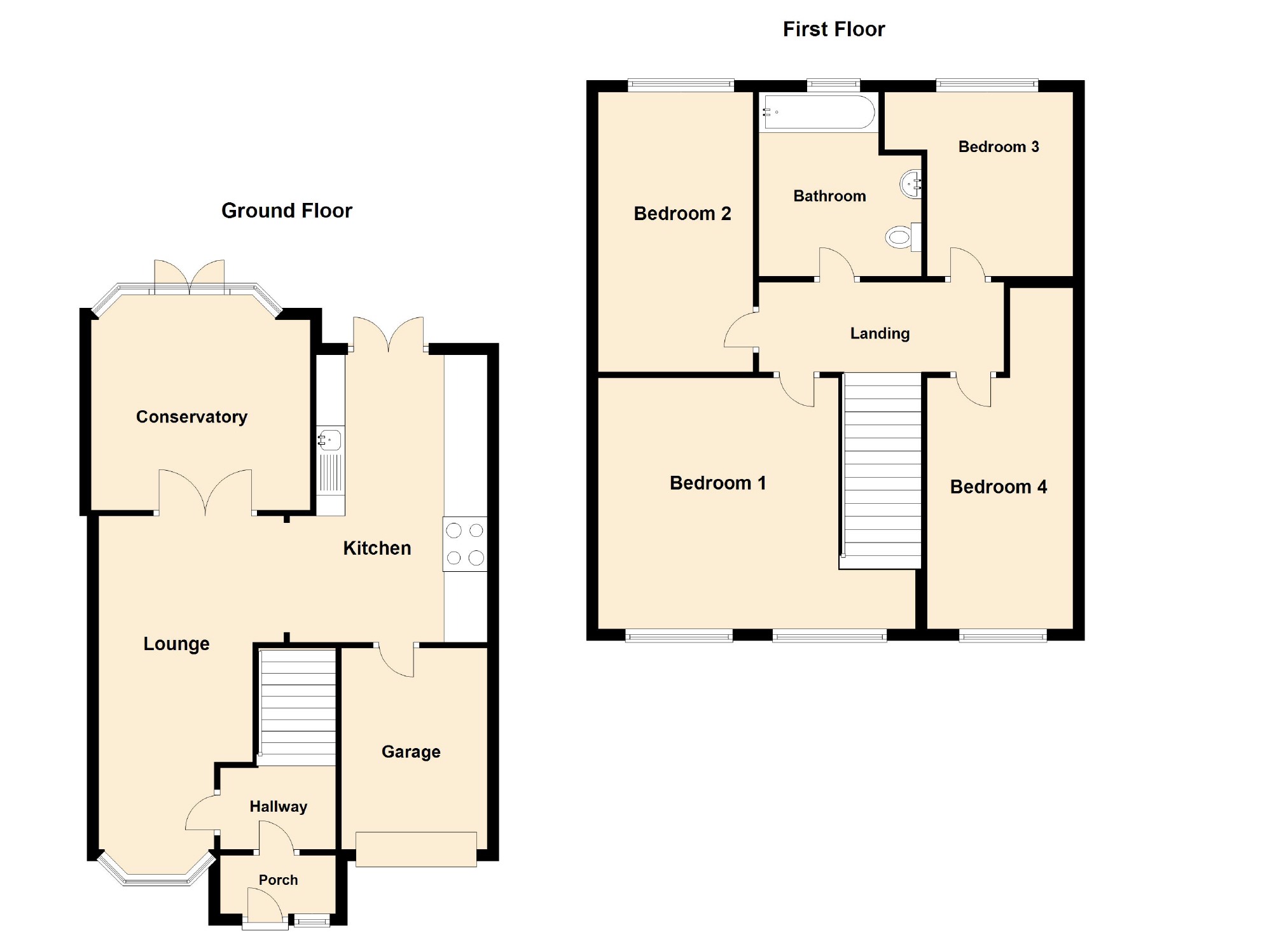4 Bedrooms Semi-detached house for sale in Anson Road, Denton, Manchester M34