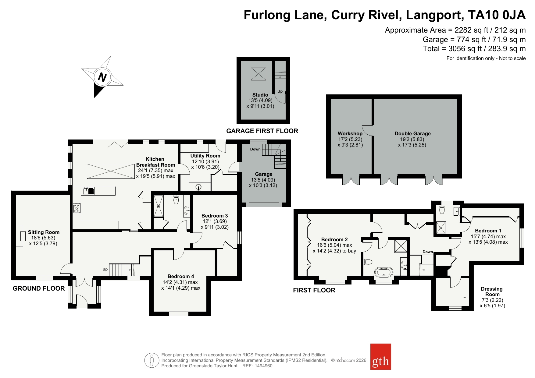 April Cottage,, Furlong Lane, Langport floorplan