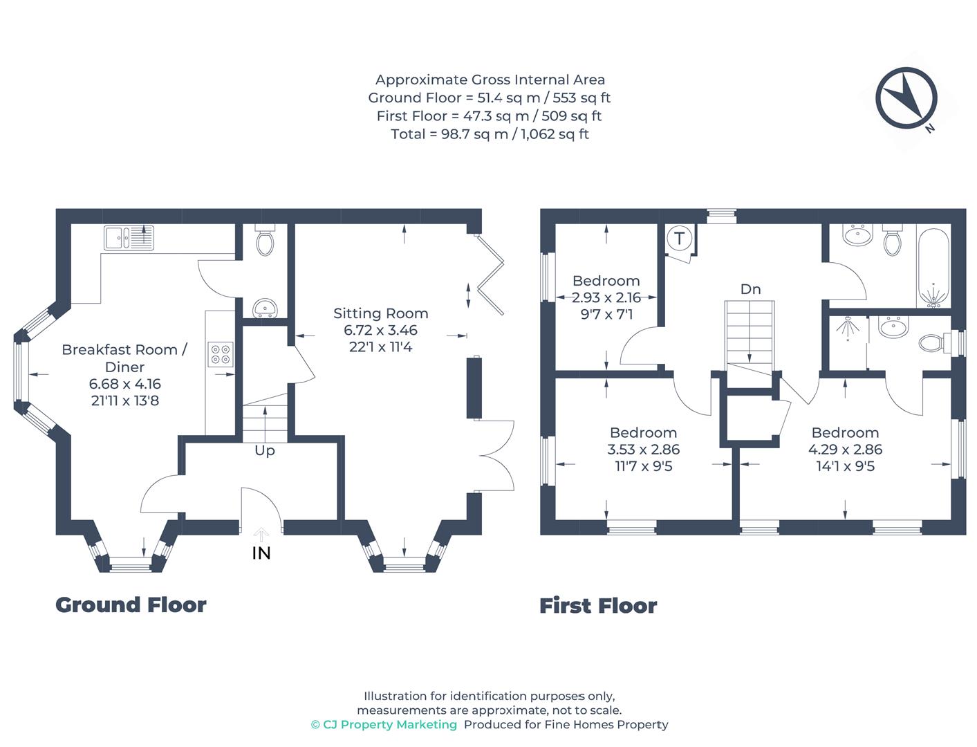 7, Cherry Leas, Milton Keynes floorplan