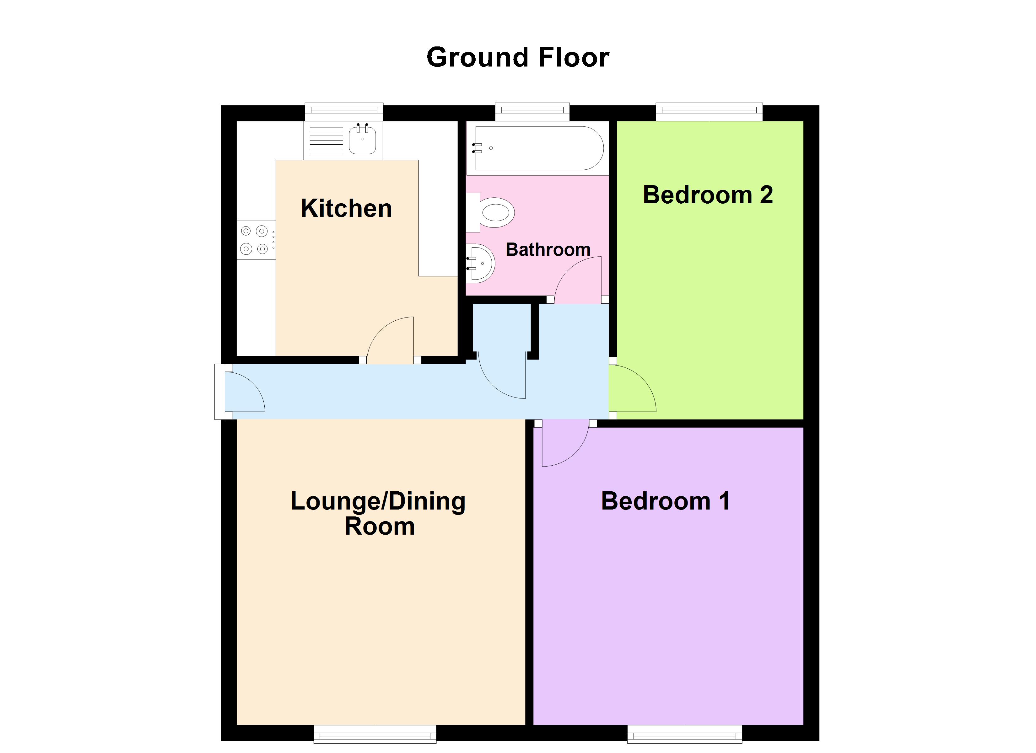 Tonbridge Road, Maidstone ME16, 2 bedroom flat to rent 64176051