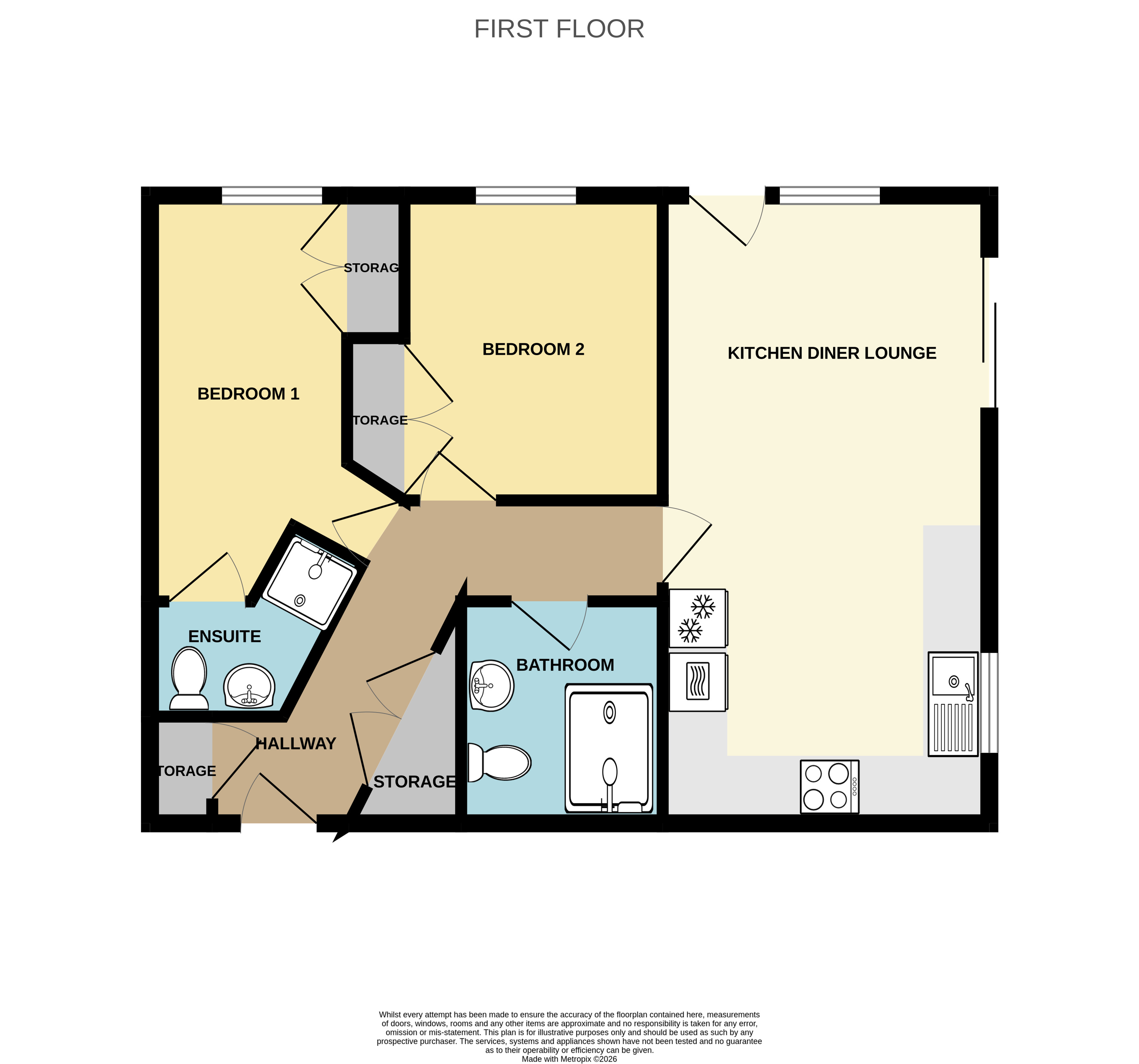 48, Windward Avenue, Fleetwood floorplan