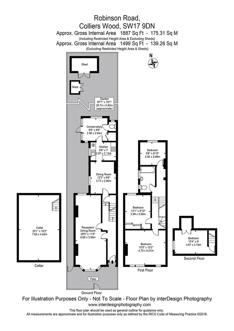 143, Robinson Road, London floorplan