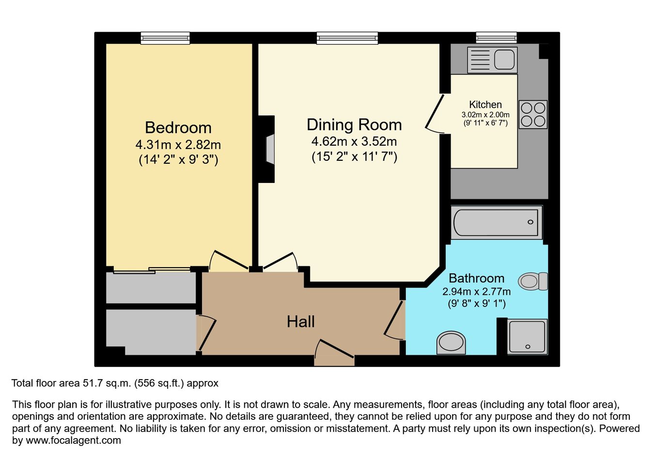 Jenner Court, St Georges Road, Cheltenham floorplan