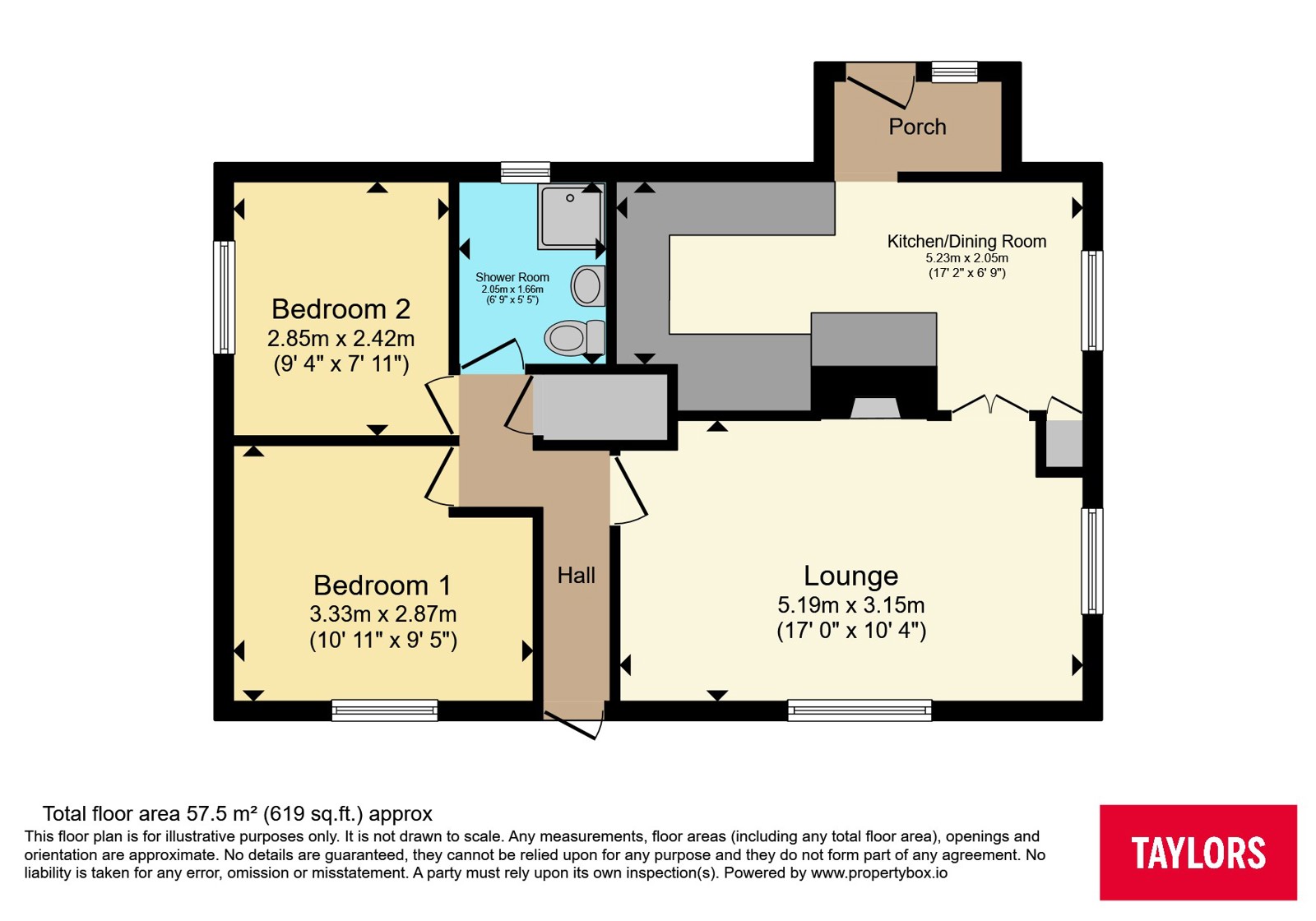 7, Woodlands Park, Bristol floorplan