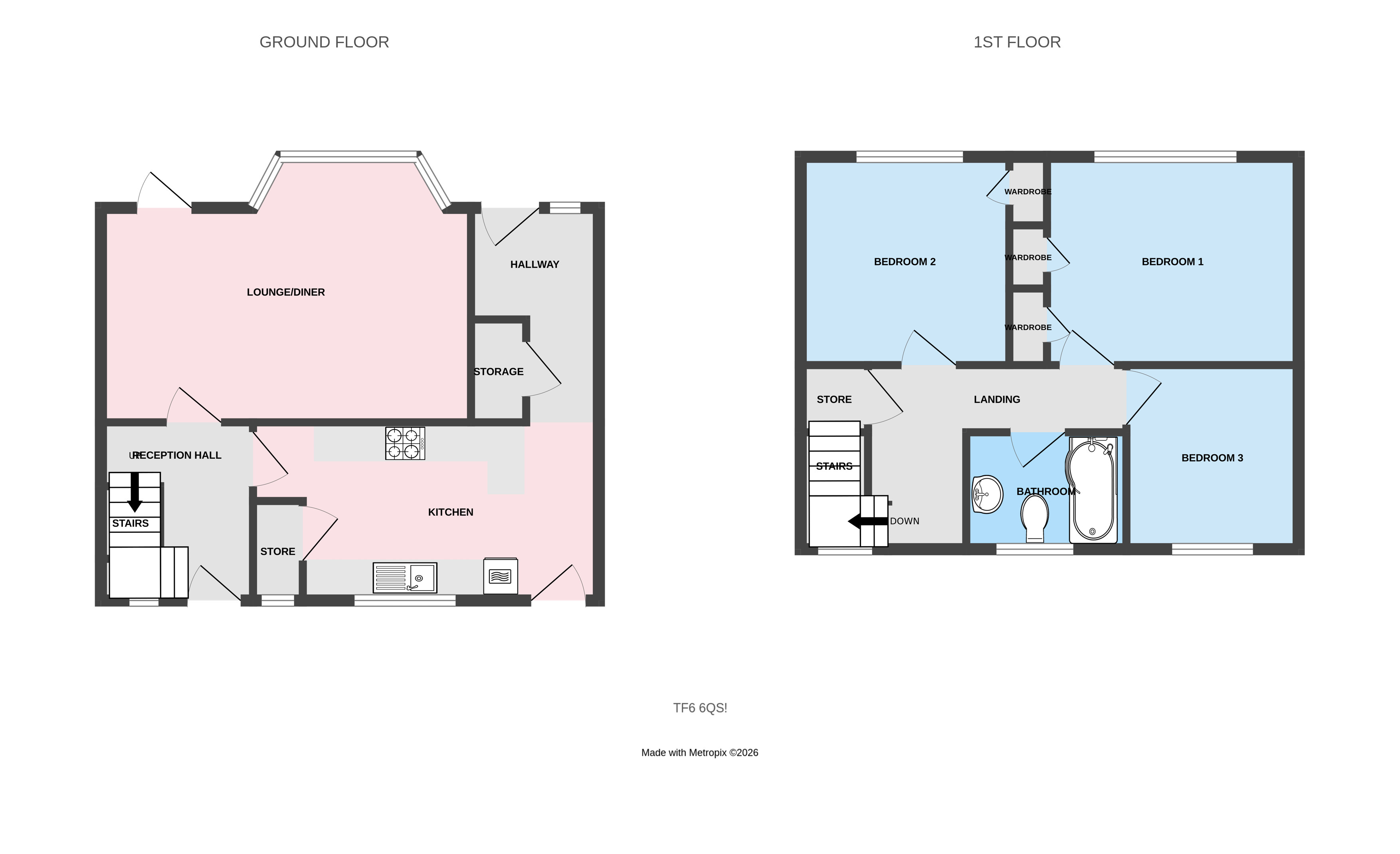 Cliff Crescent, Telford floorplan