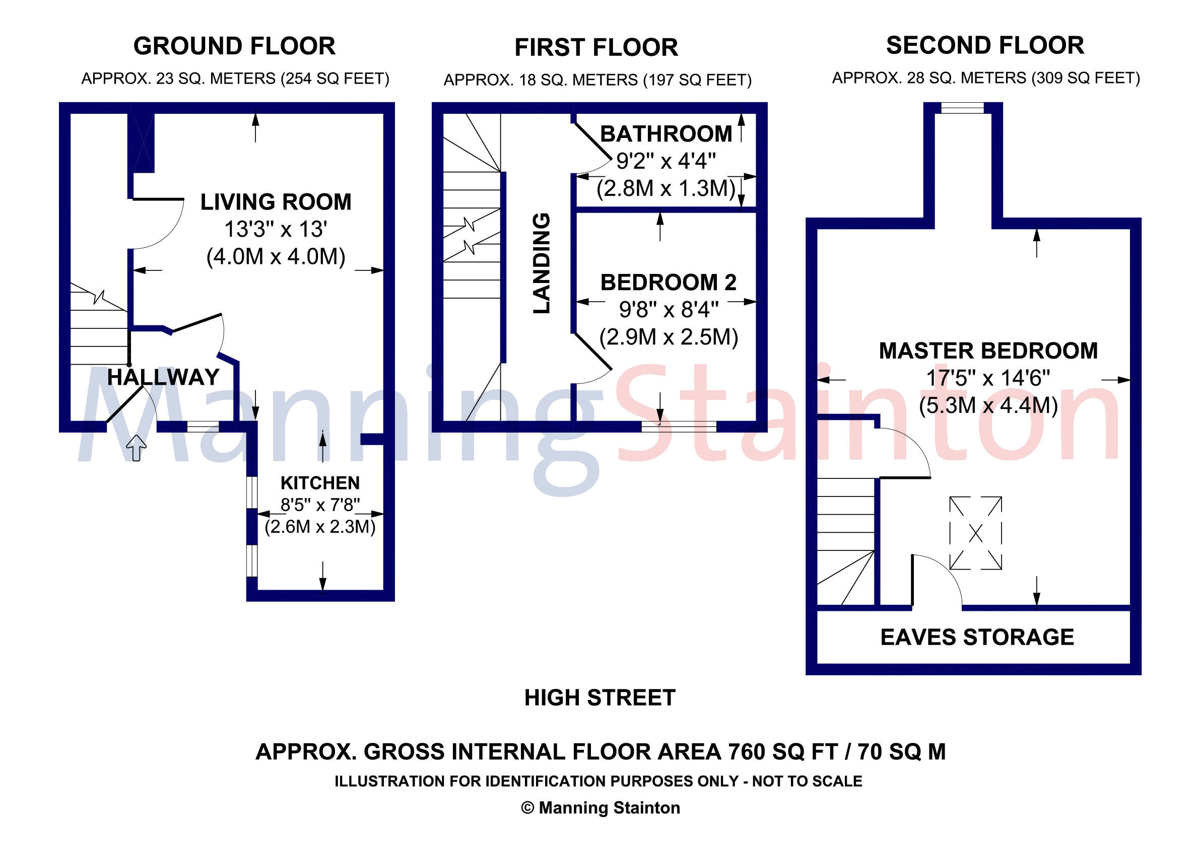 59A, High Street, Leeds floorplan