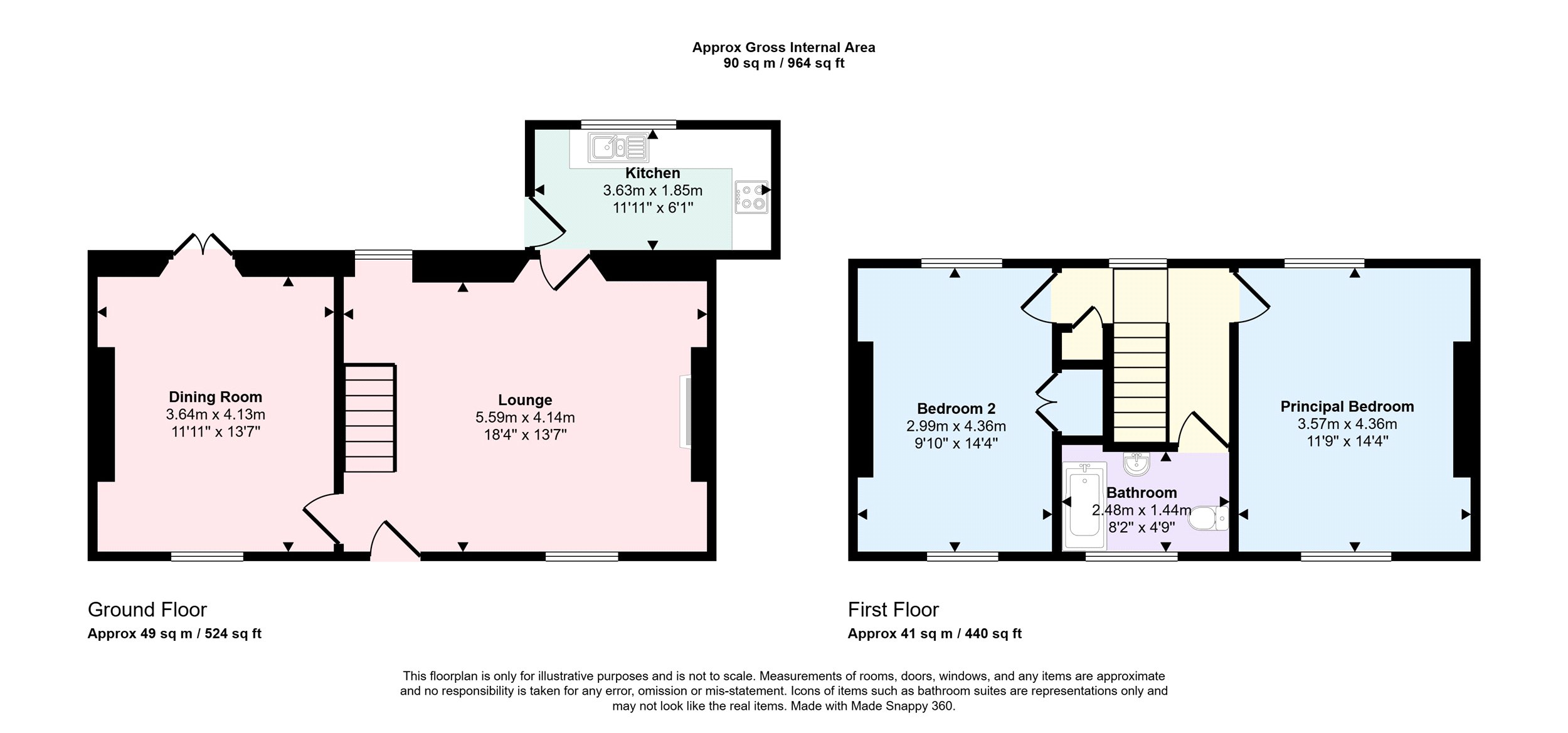 8, Dennison Road, Cornwall floorplan