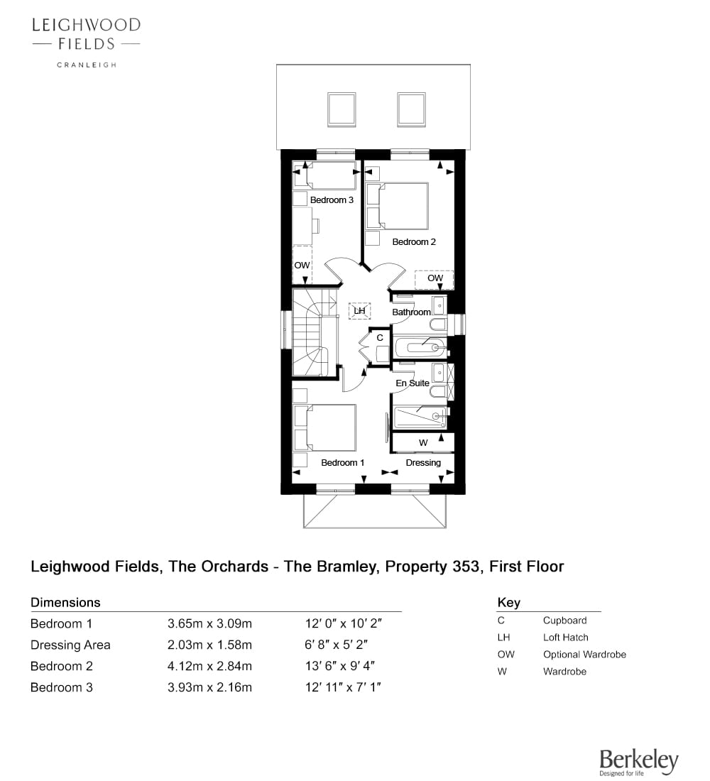 353, Cranleigh, Gu6 8Wq, Cranleigh floorplan