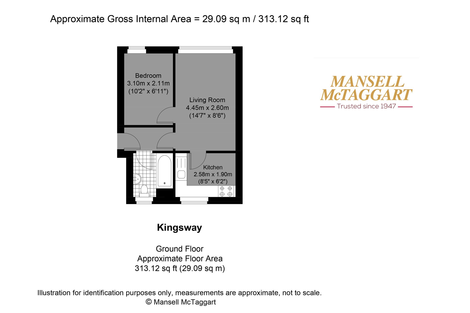 Kingsway, Hove, BN3 floorplan