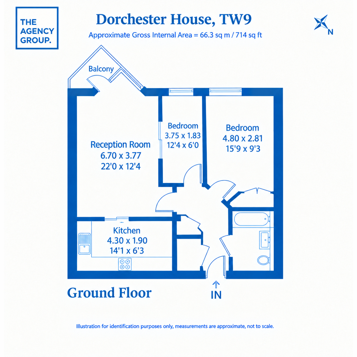 7, Dorchester House, Strand Drive floorplan