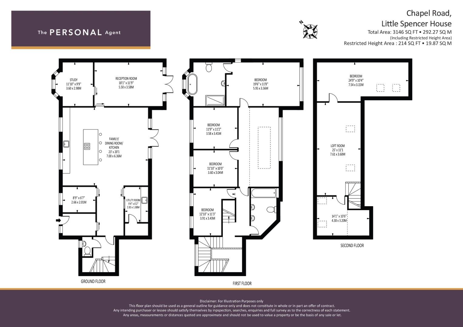 Little Spencer House, Chapel Road, Tadworth floorplan