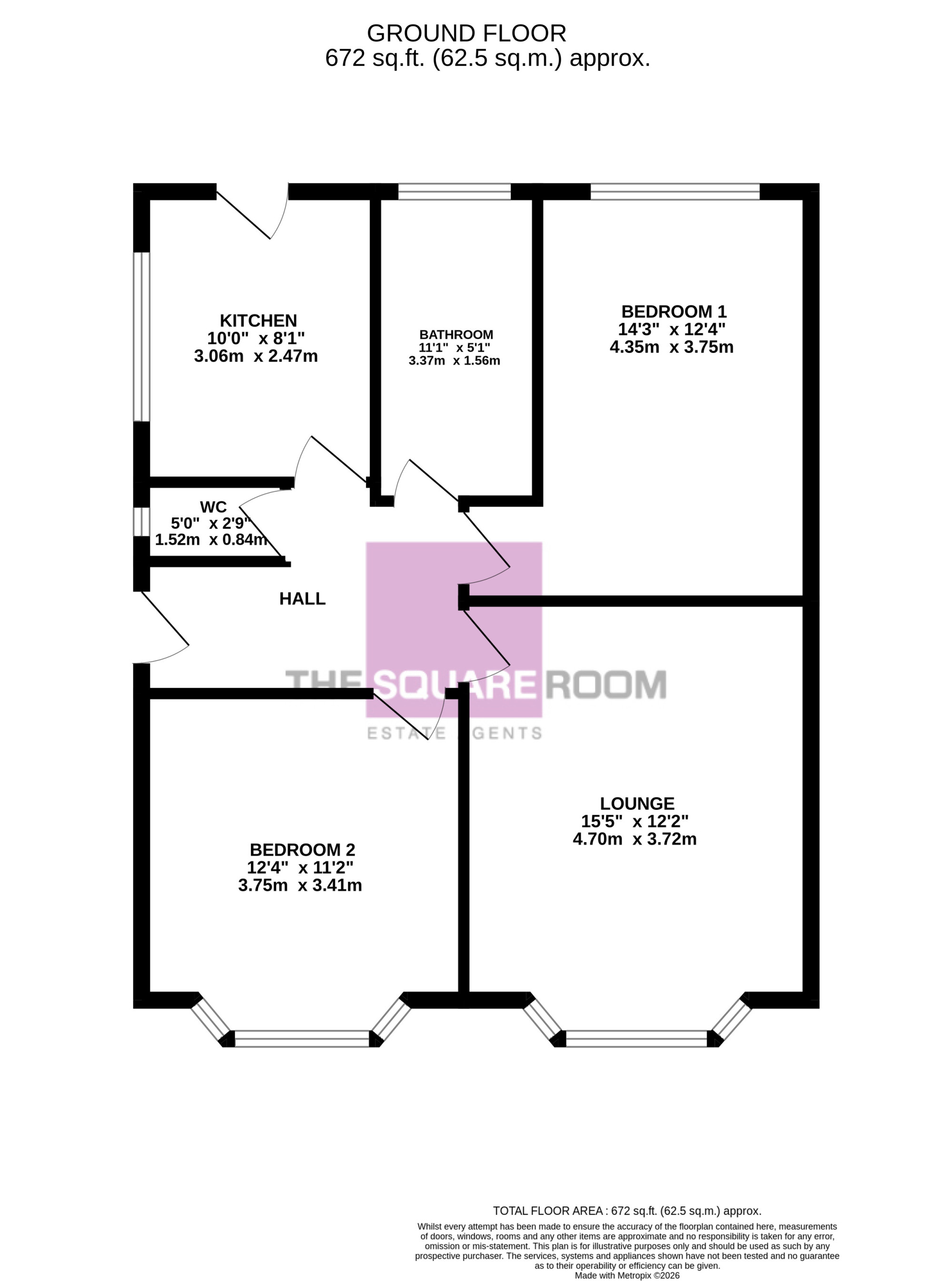 Seabrook Drive, Cleveleys floorplan