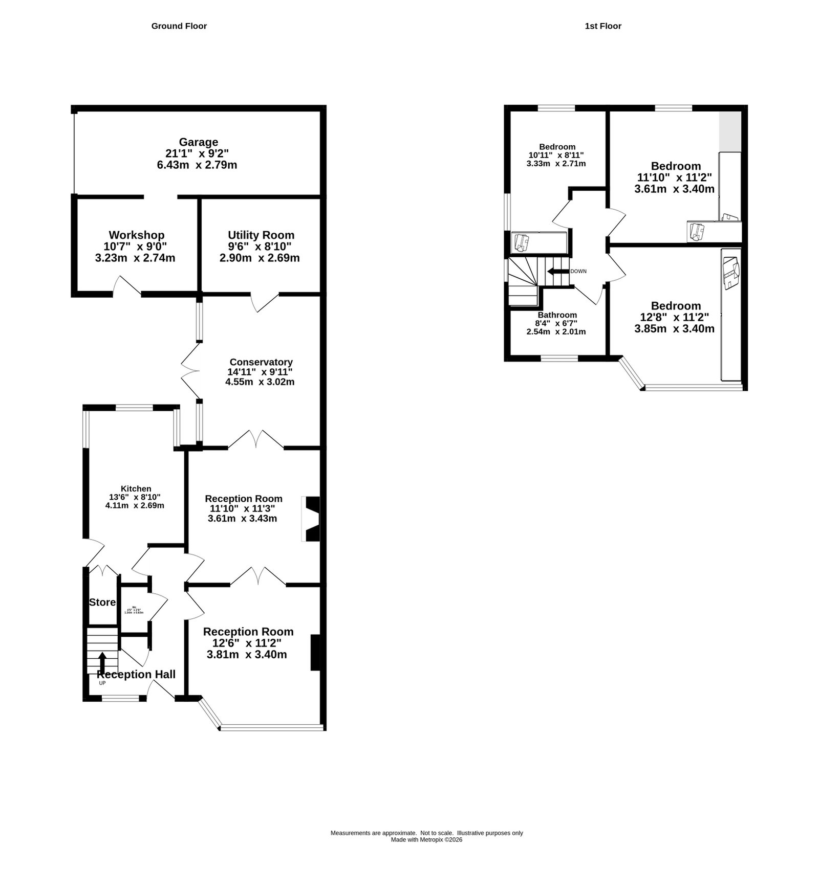 99, Enville Road, Kingswinford floorplan
