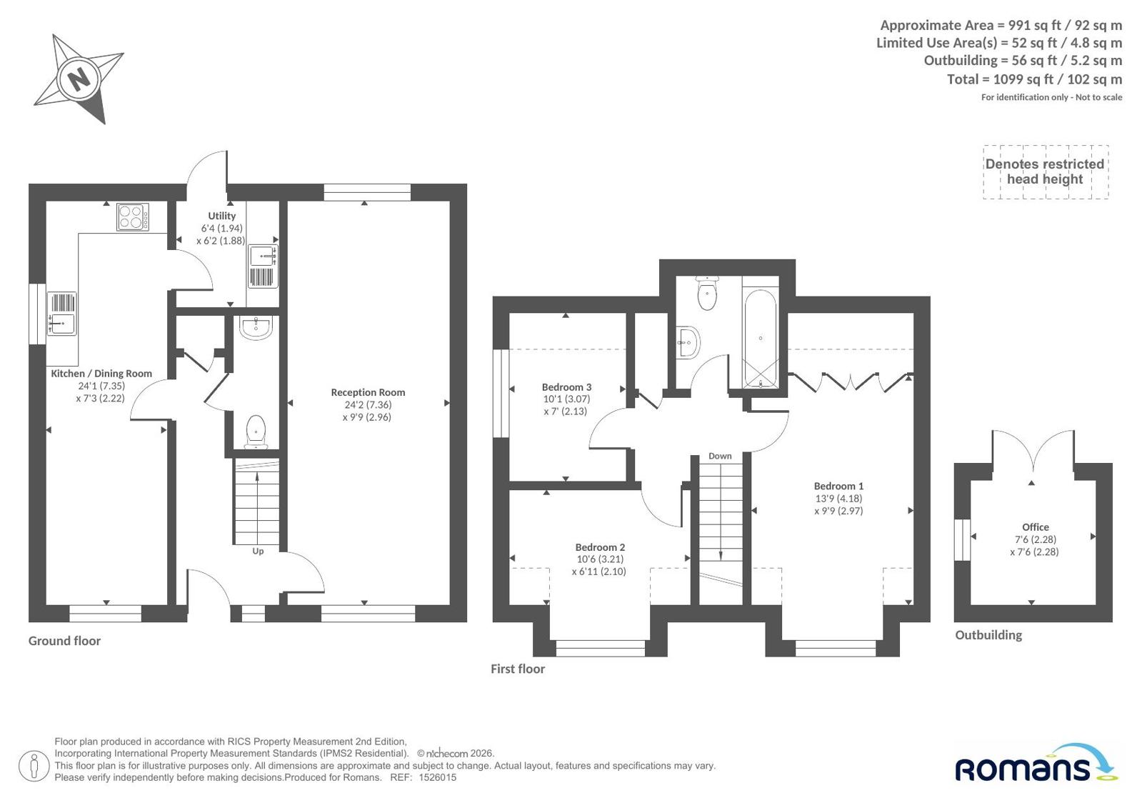 1A,, Nash Grove Lane, Wokingham floorplan